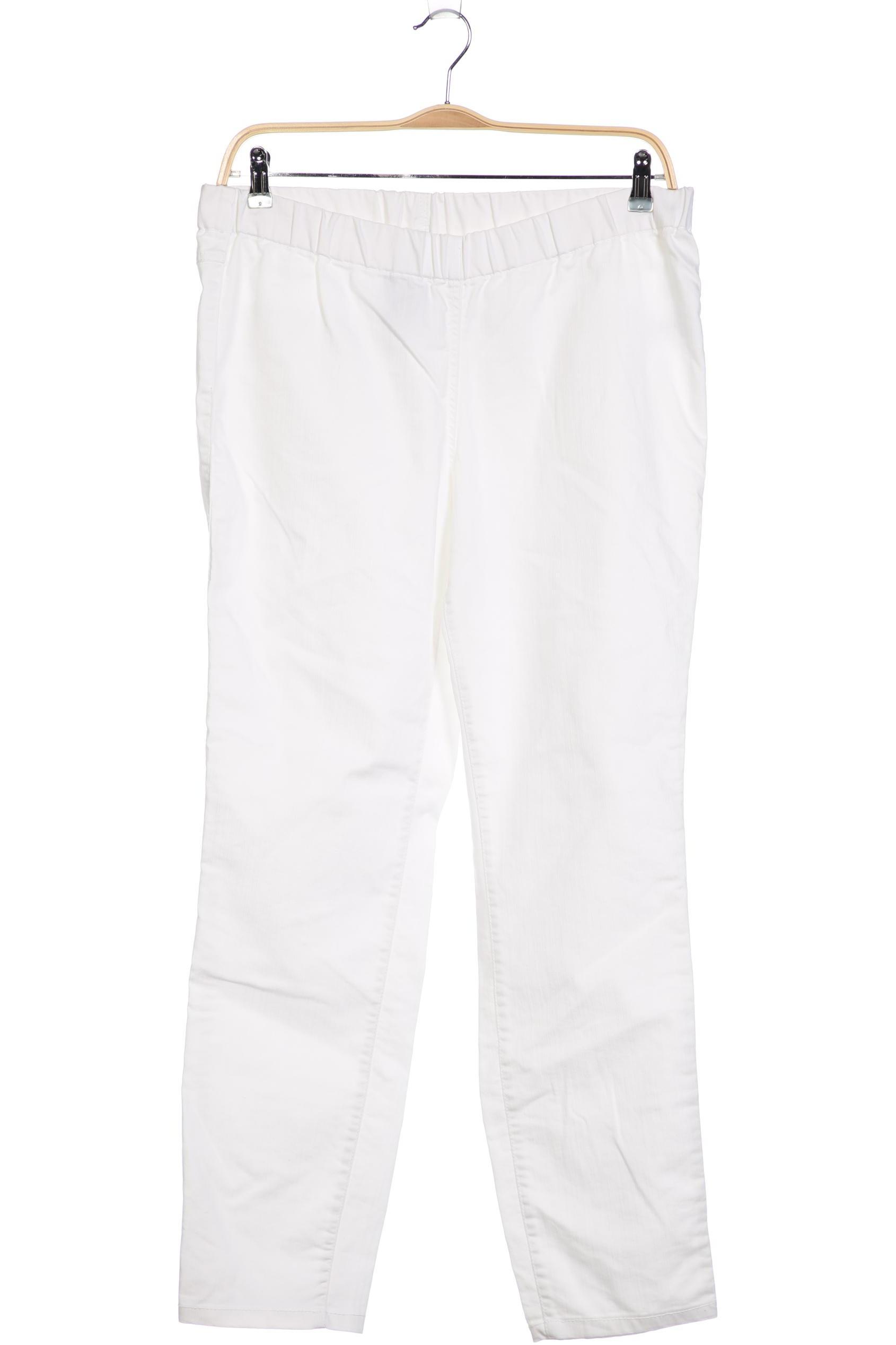 

Ulla Popken Damen Stoffhose, weiß, Gr. 46