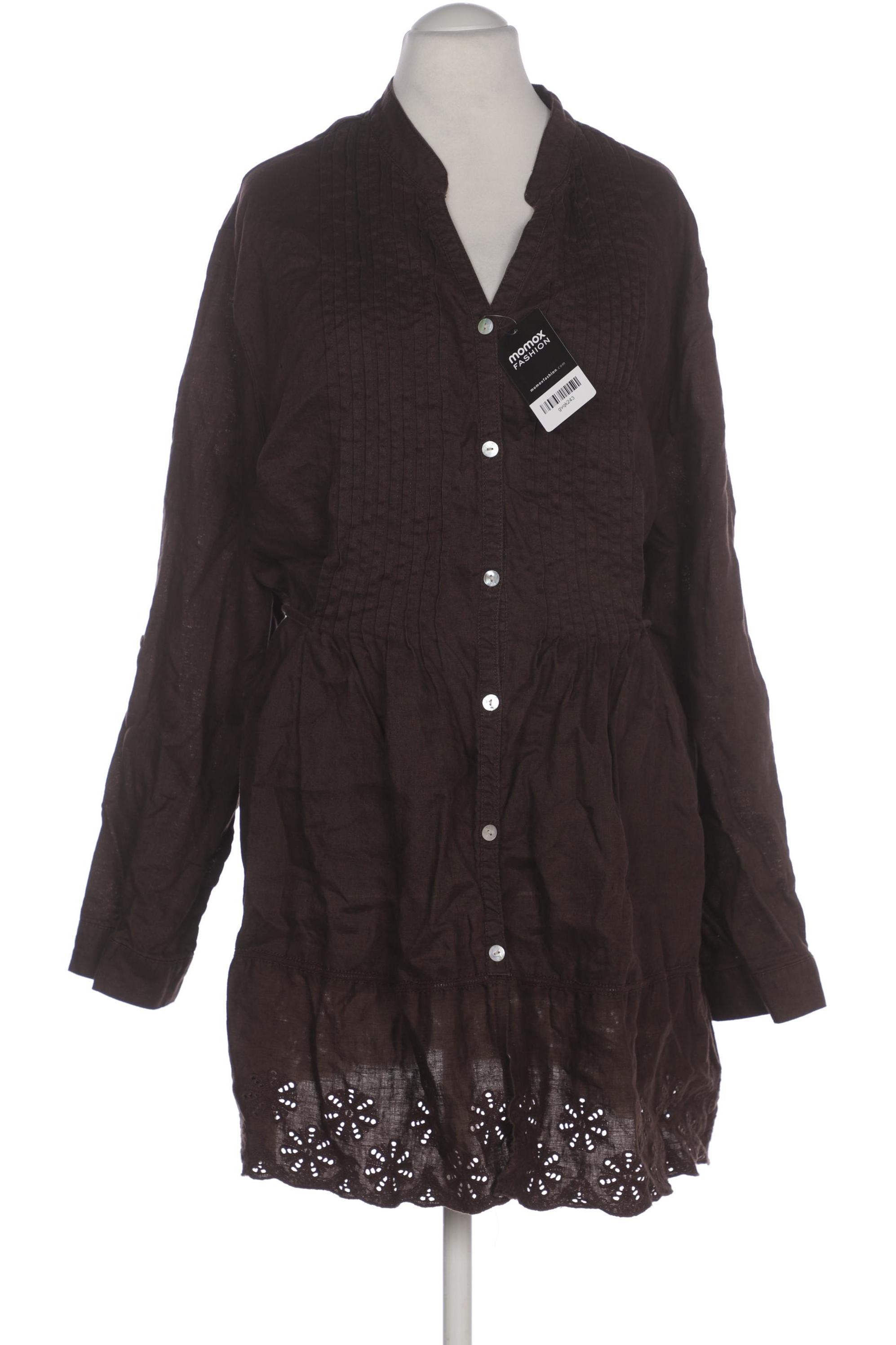 

Ulla Popken Damen Bluse, braun, Gr. 58