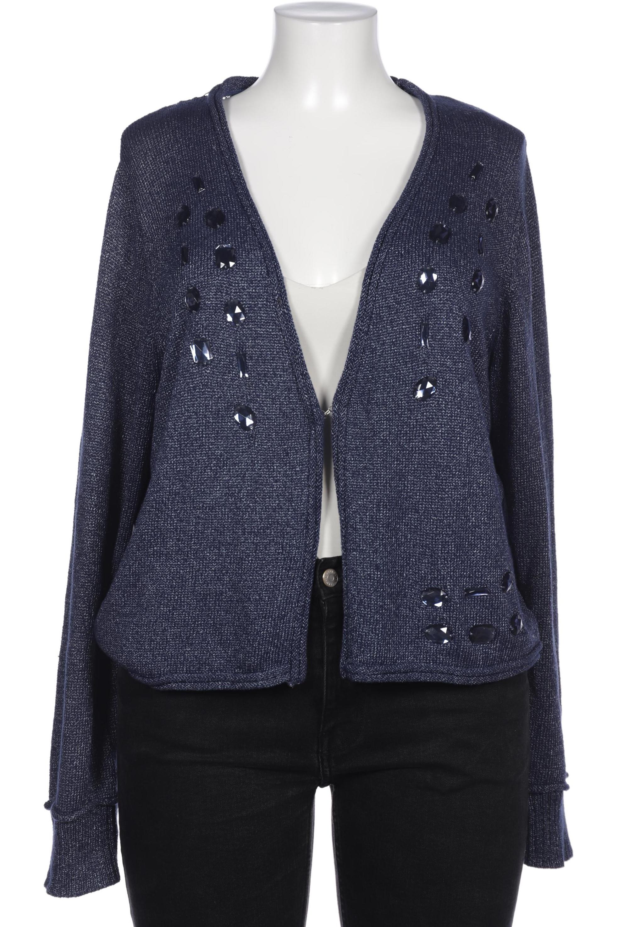 

Ulla Popken Damen Strickjacke, marineblau