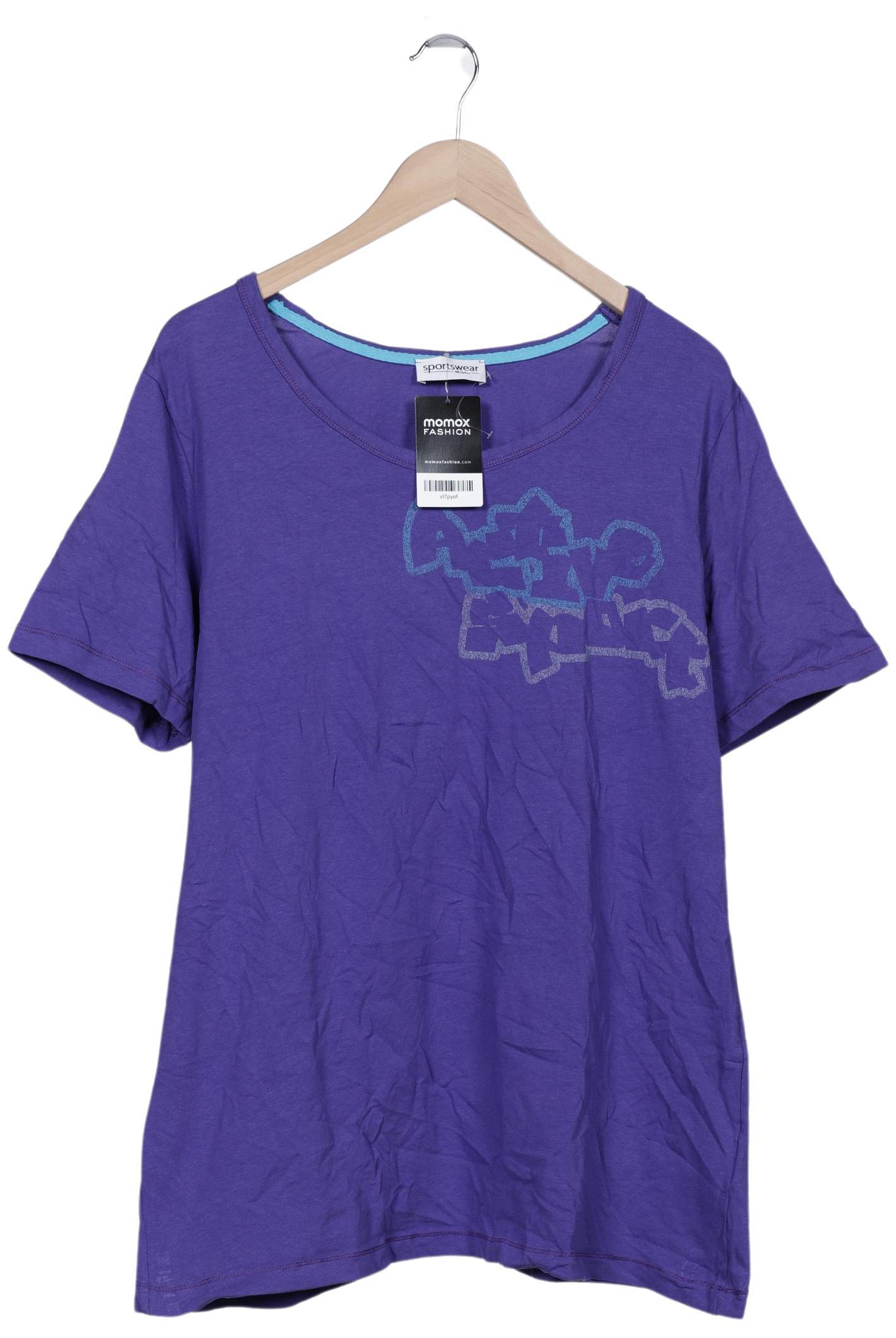 

Ulla Popken Damen T-Shirt, flieder, Gr. 46