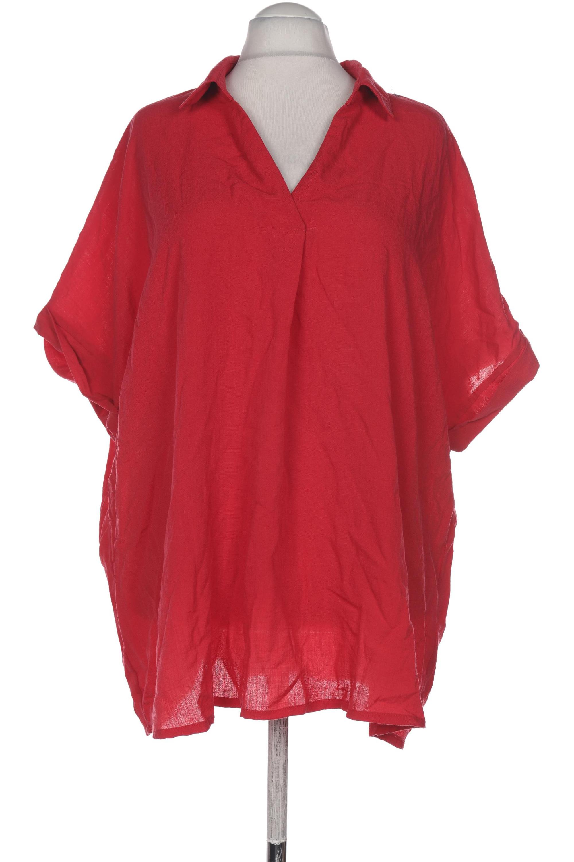 

Ulla Popken Damen Bluse, rot, Gr. 54