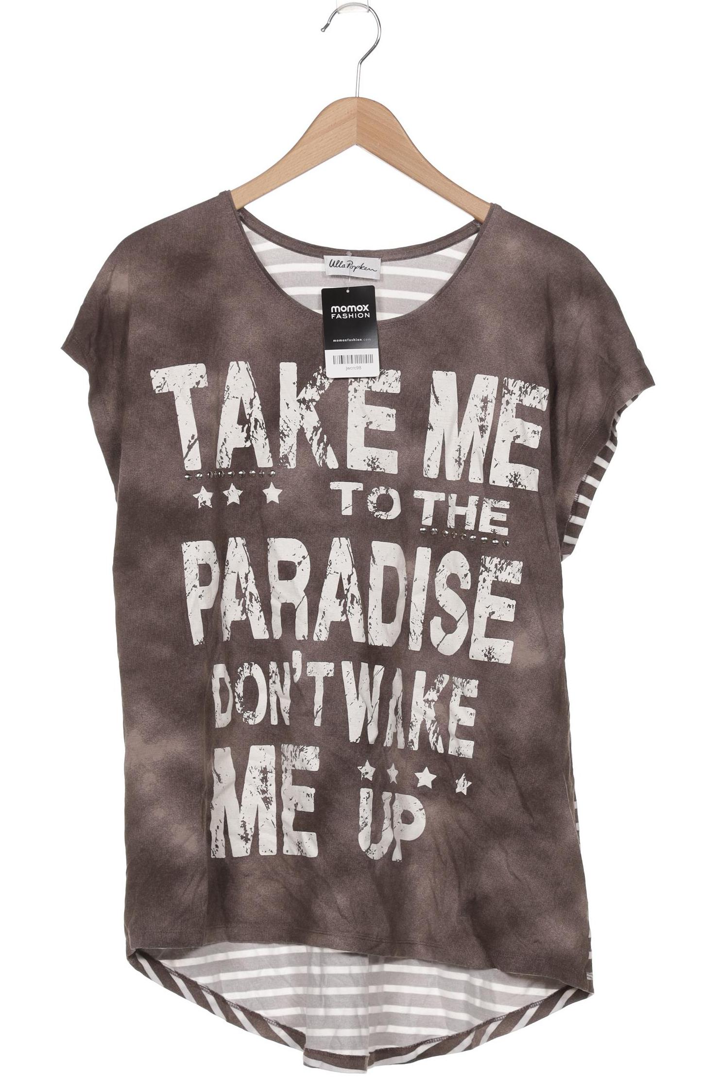 

Ulla Popken Damen T-Shirt, braun, Gr. 42