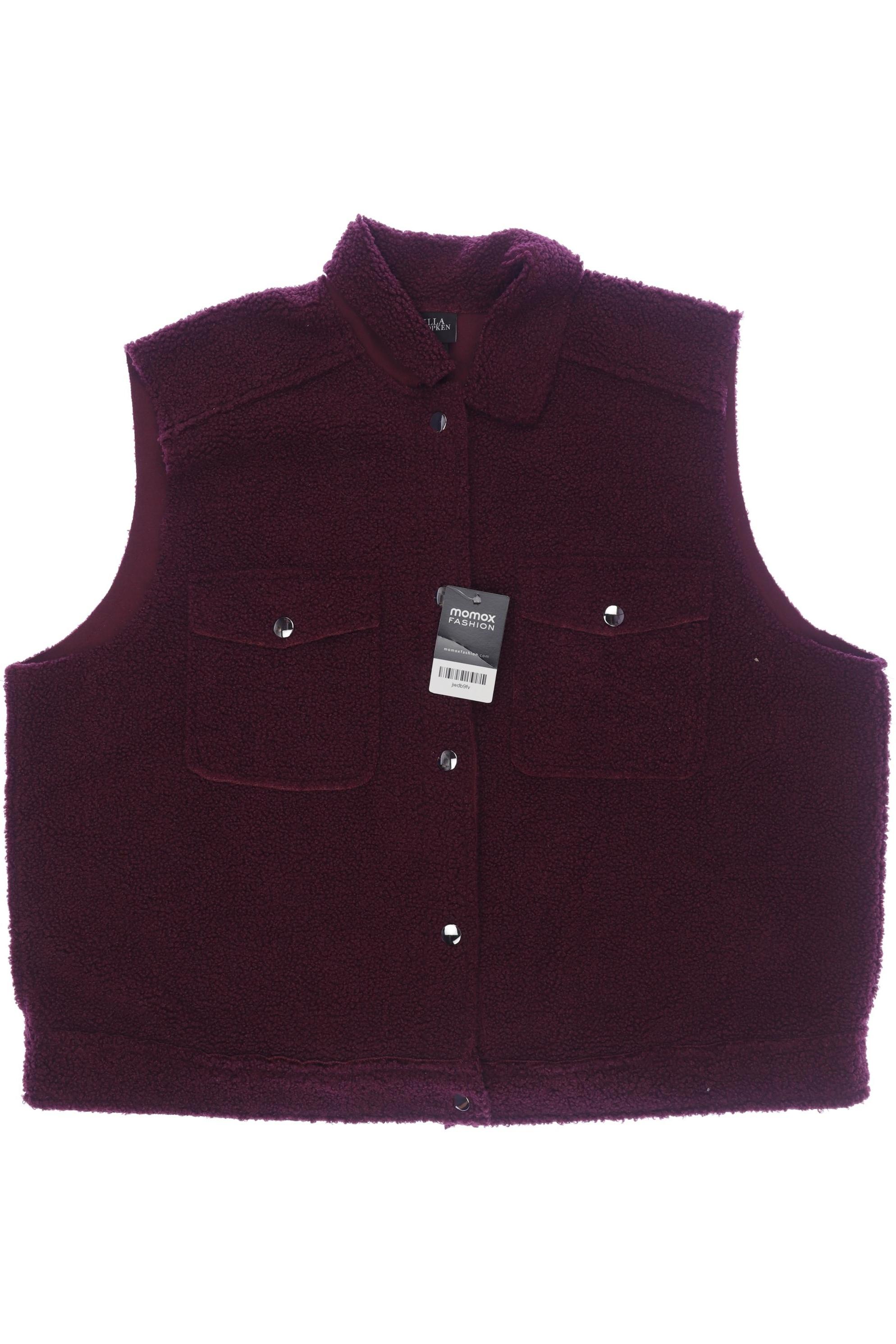 

Ulla Popken Damen Weste, bordeaux, Gr. 50