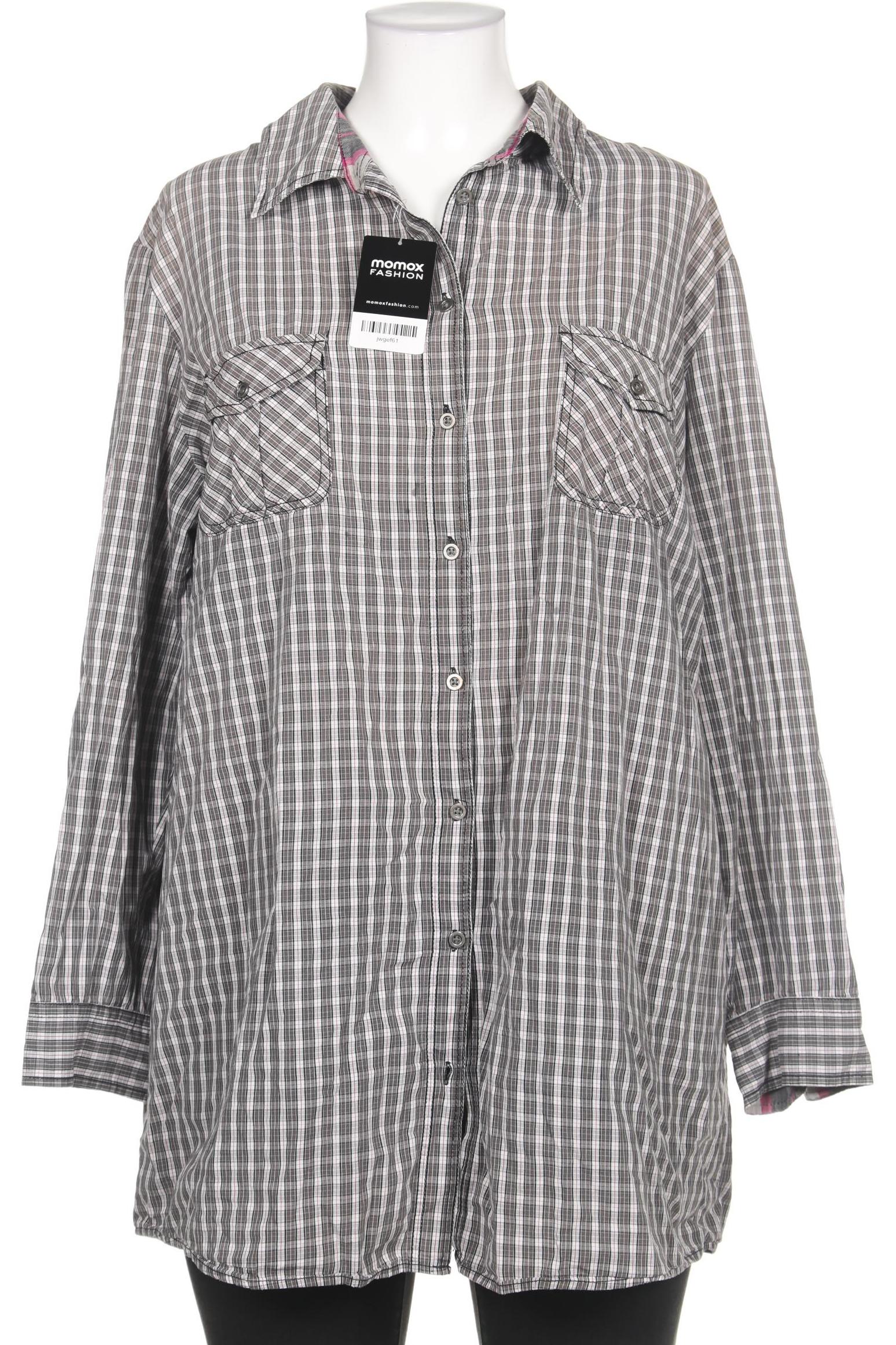 

Ulla Popken Damen Bluse, grau, Gr. 50