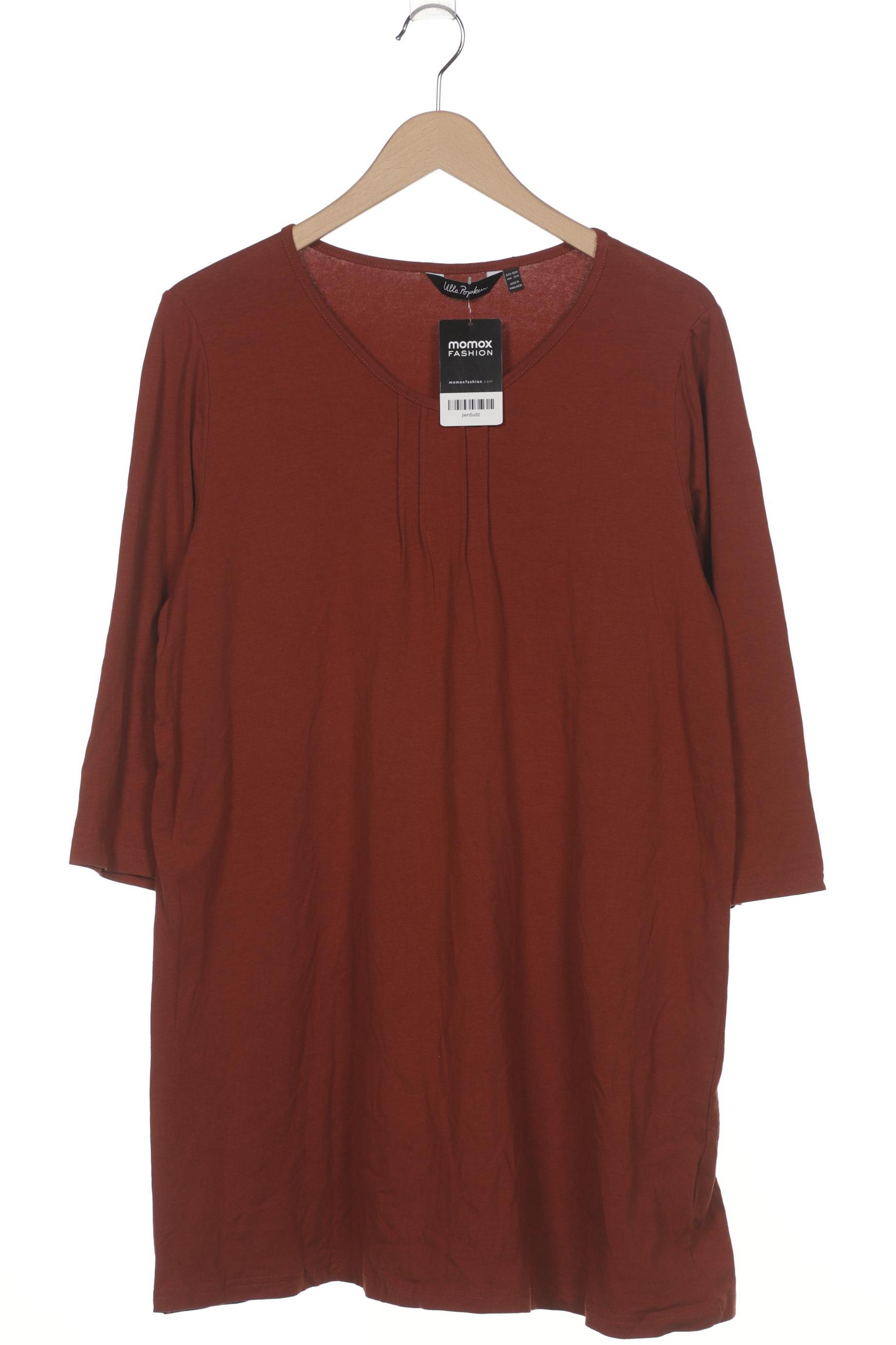 

Ulla Popken Damen Langarmshirt, bordeaux, Gr. 42