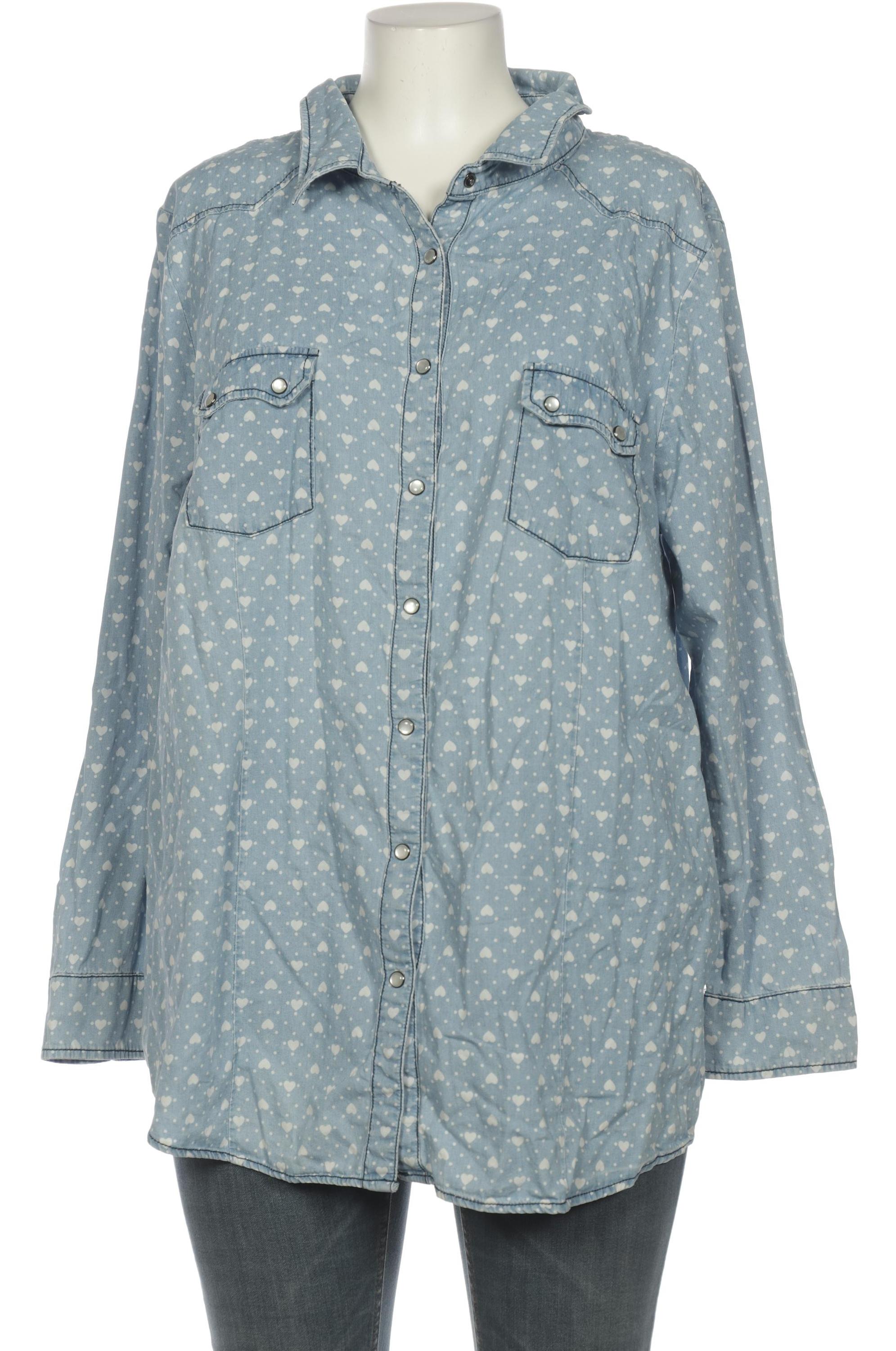 

Ulla Popken Damen Bluse, hellblau, Gr. 46