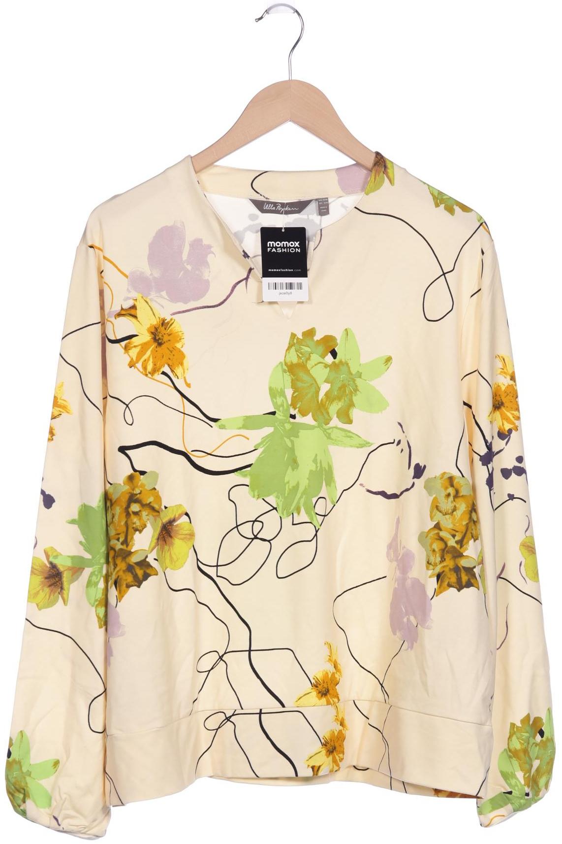 

Ulla Popken Damen Langarmshirt, cremeweiß, Gr. 46