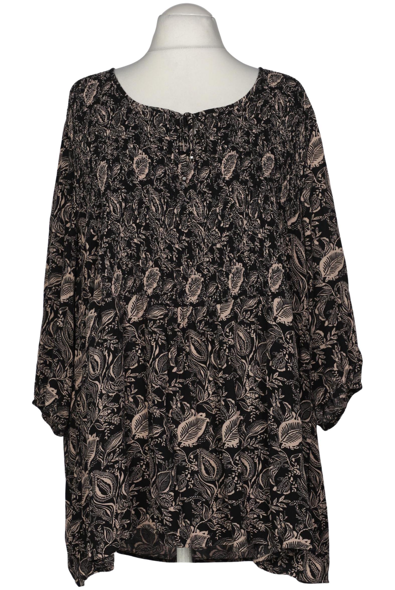 

Ulla Popken Damen Bluse, schwarz, Gr. 54