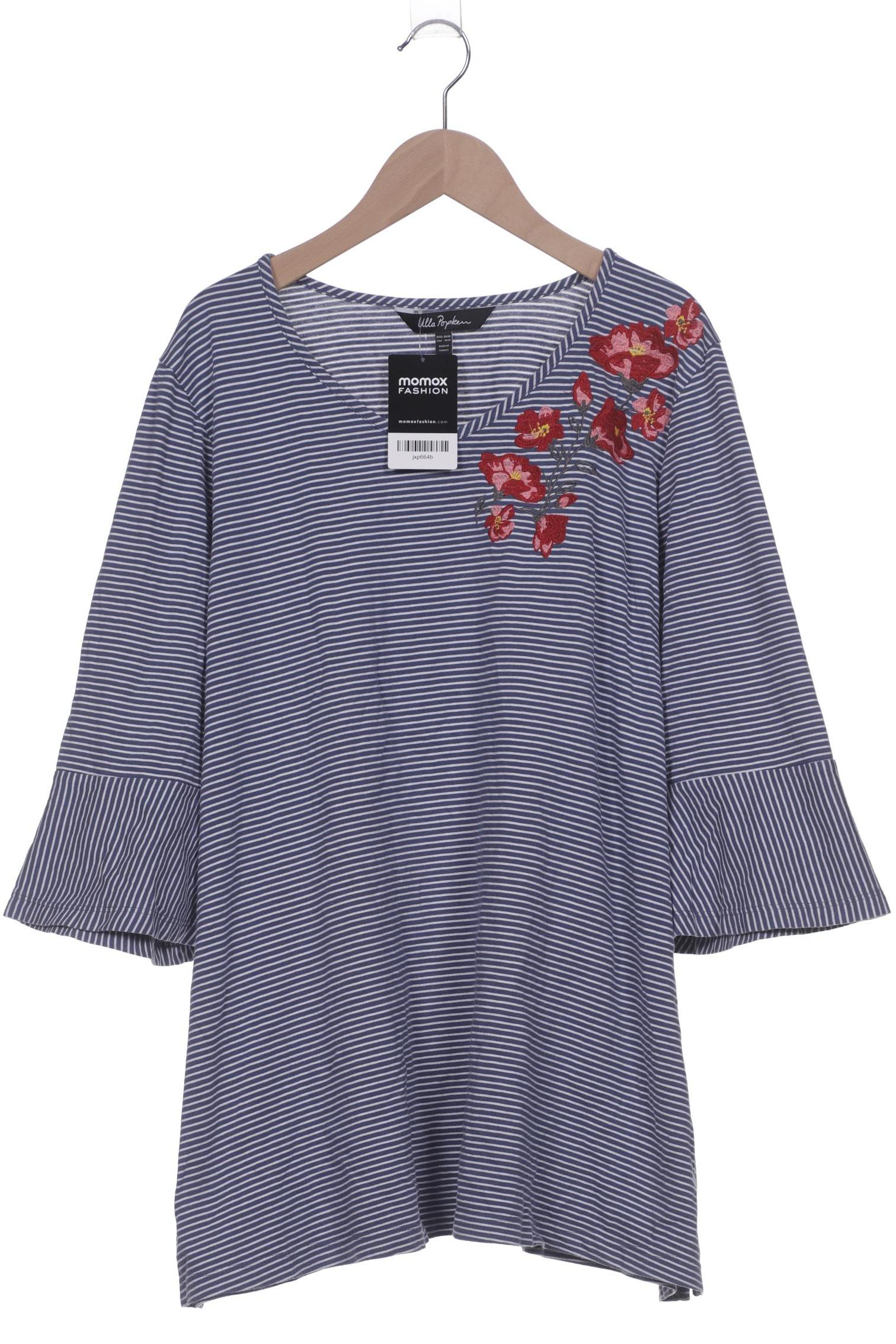 

Ulla Popken Damen Langarmshirt, marineblau, Gr. 46