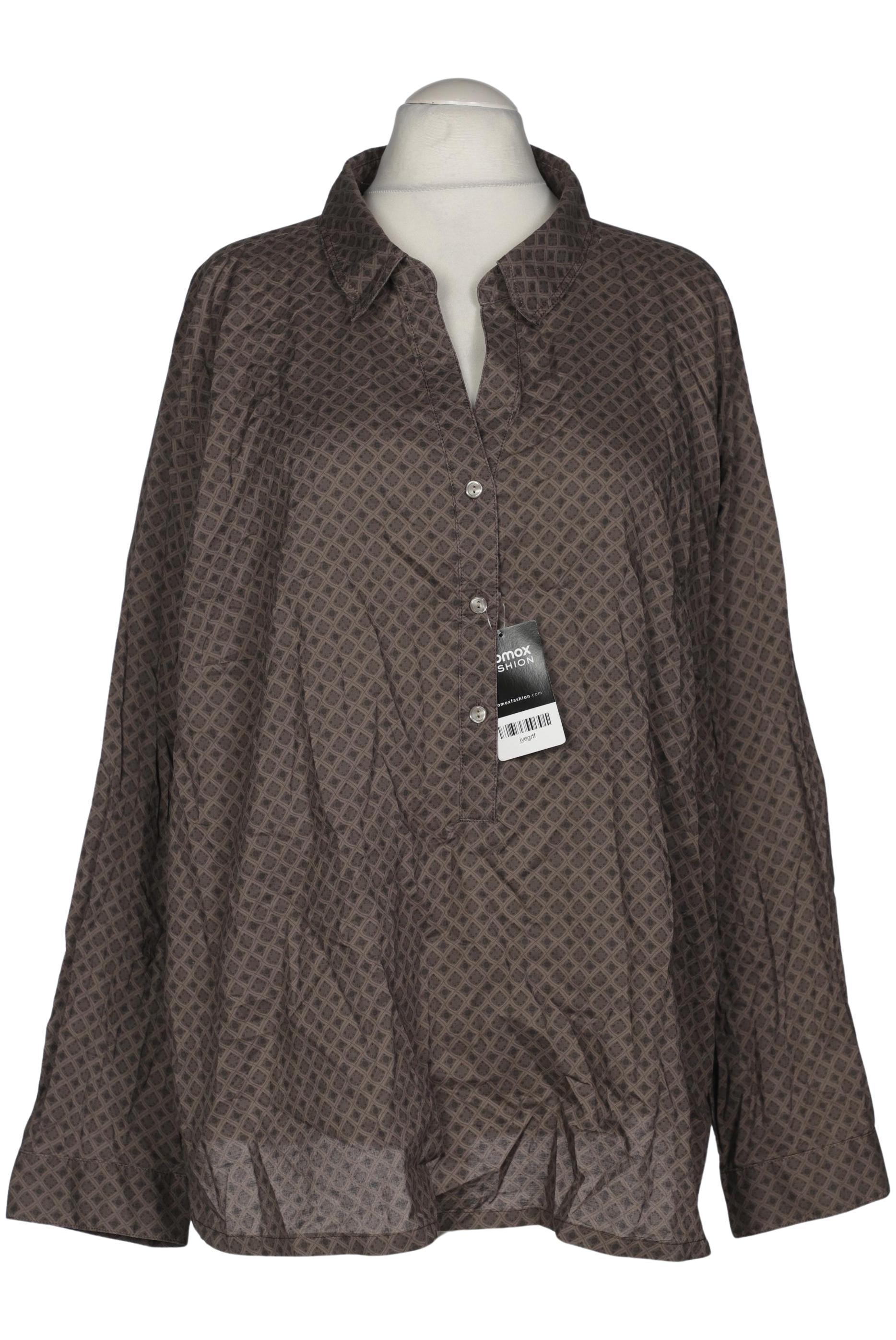 

Ulla Popken Damen Bluse, braun, Gr. 58