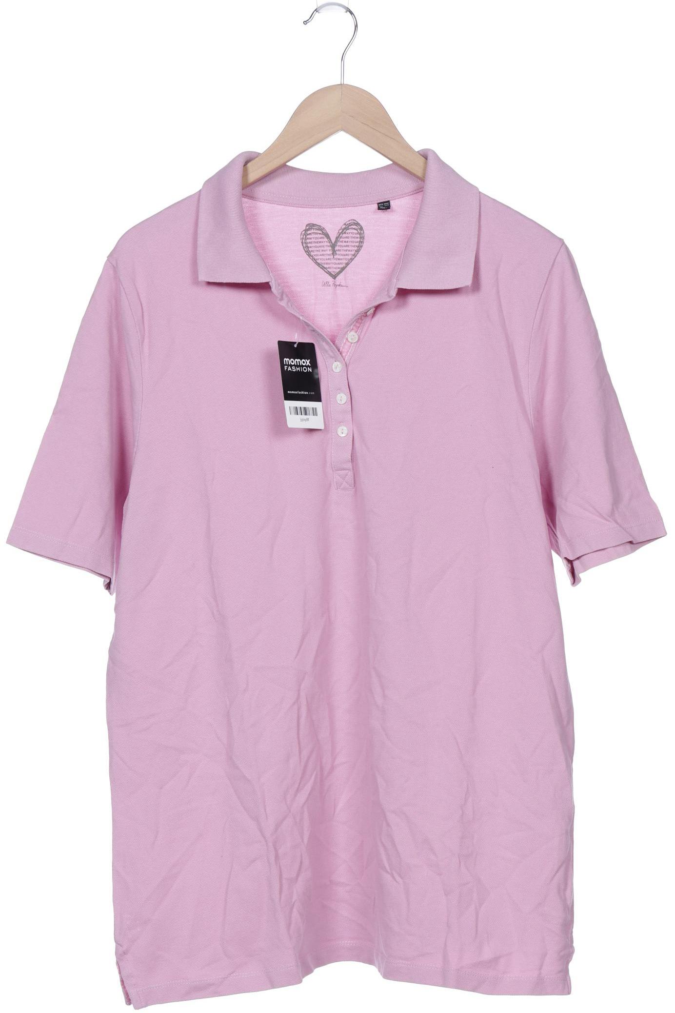 

Ulla Popken Damen Poloshirt, pink, Gr. 42
