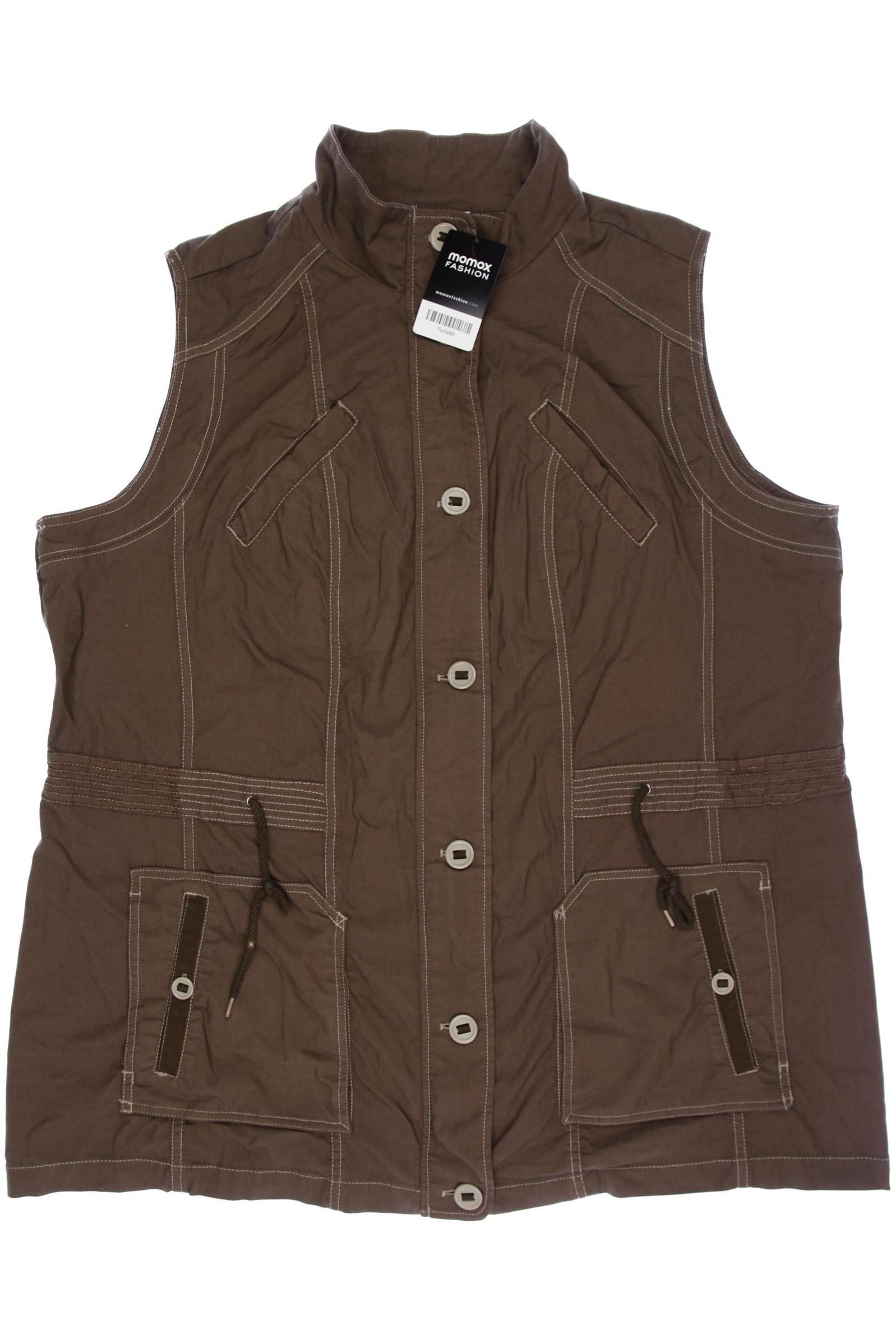 

Ulla Popken Damen Weste, braun, Gr. 50
