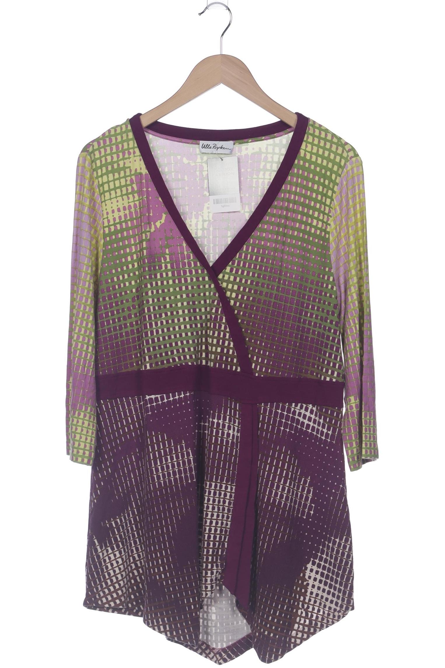 

Ulla Popken Damen Langarmshirt, flieder, Gr. 46