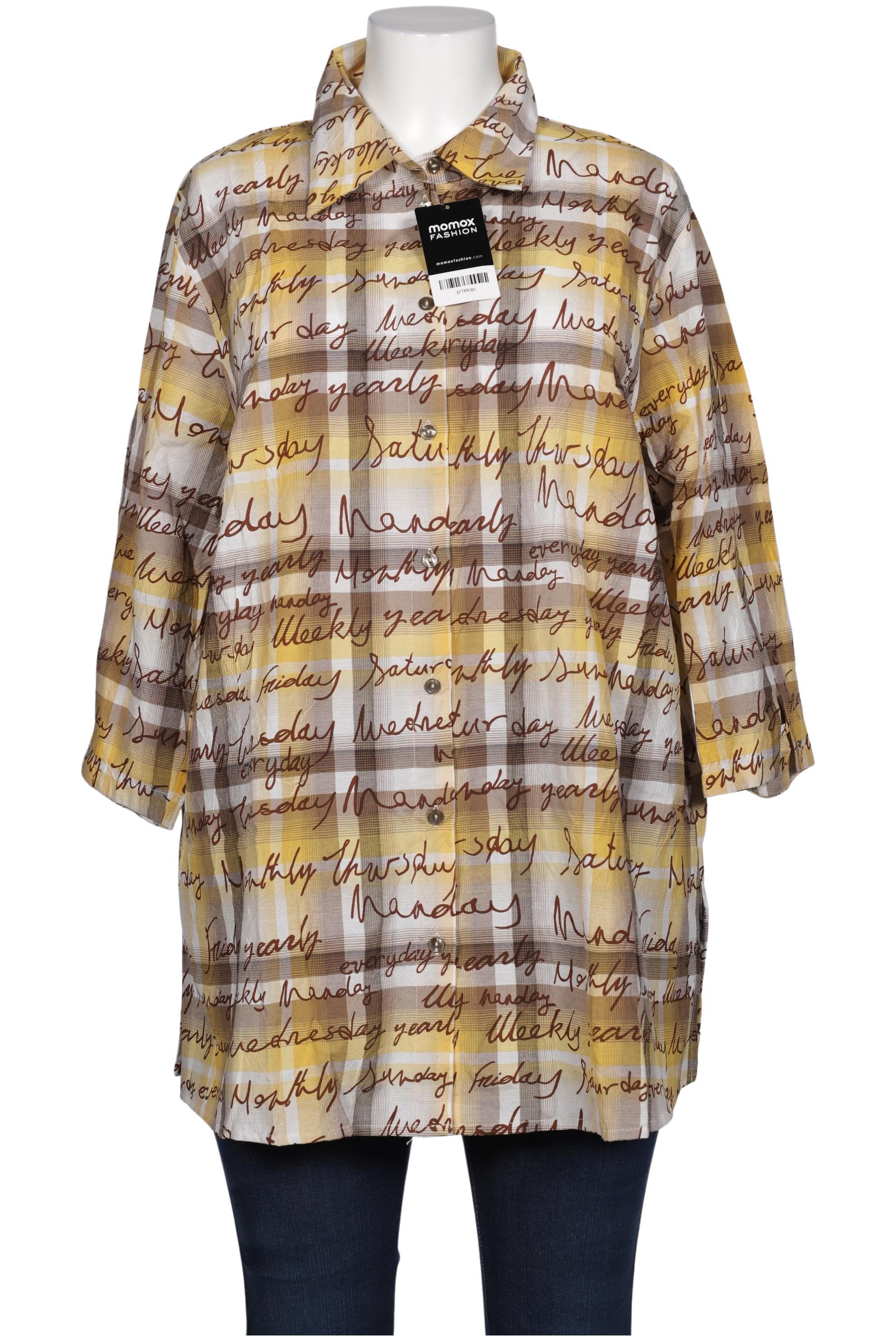 

Ulla Popken Damen Bluse, orange, Gr. 46