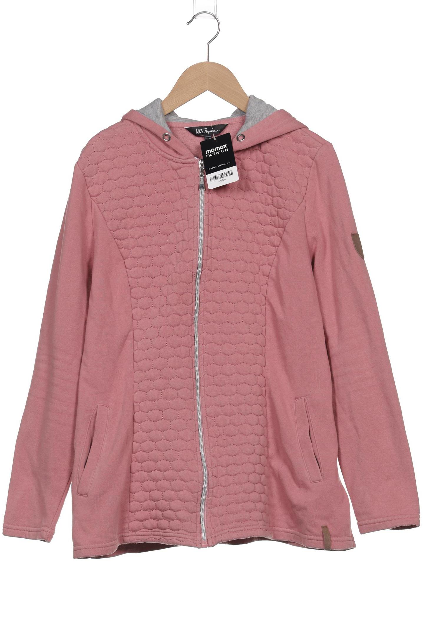 

Ulla Popken Damen Kapuzenpullover, pink, Gr. 42