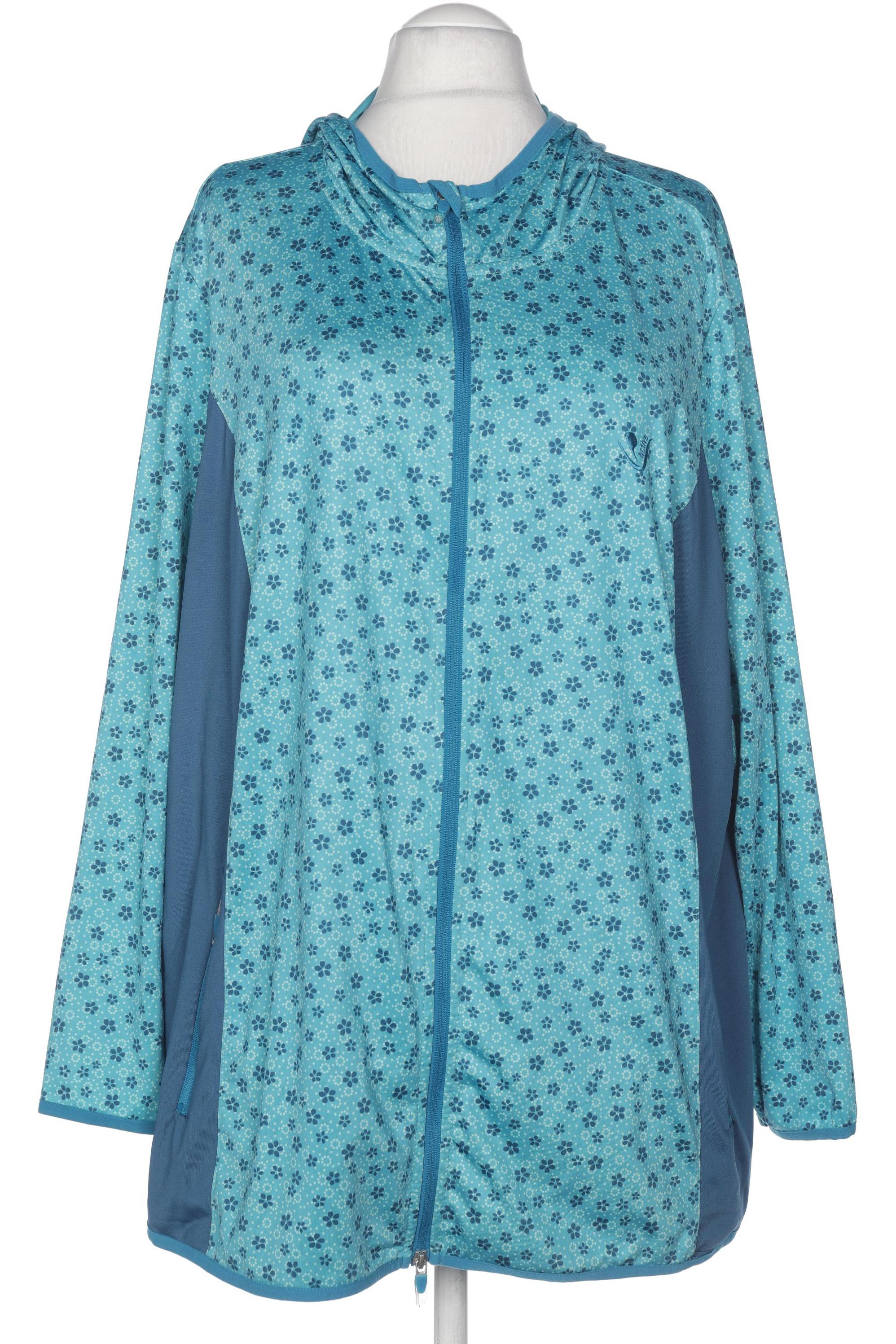 

Ulla Popken Damen Kapuzenpullover, blau