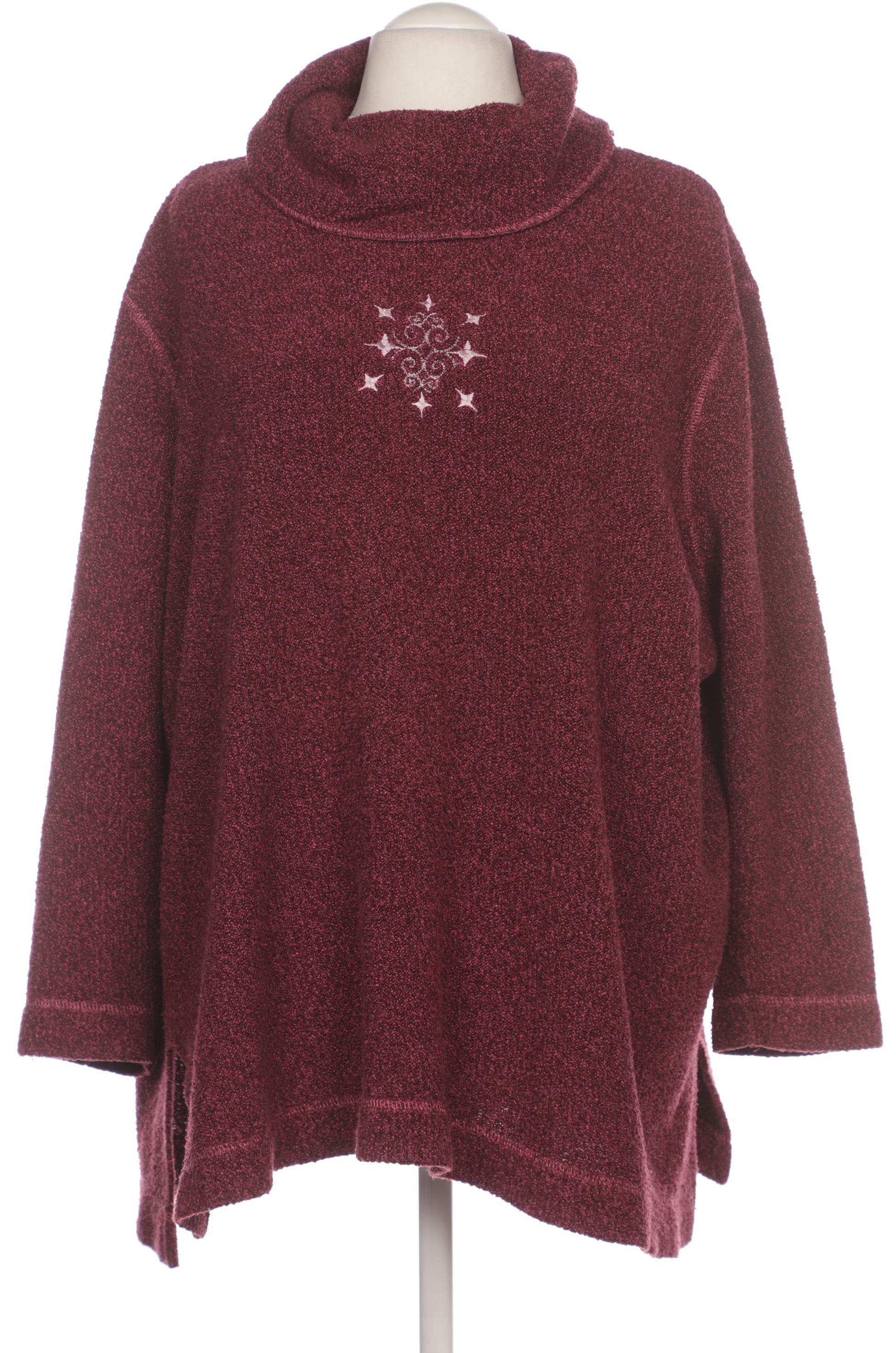 

Ulla Popken Damen Pullover, bordeaux, Gr. 58