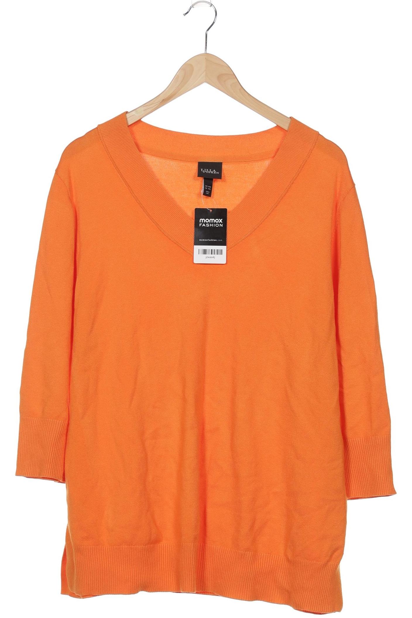 

Ulla Popken Damen Pullover, orange, Gr. 46