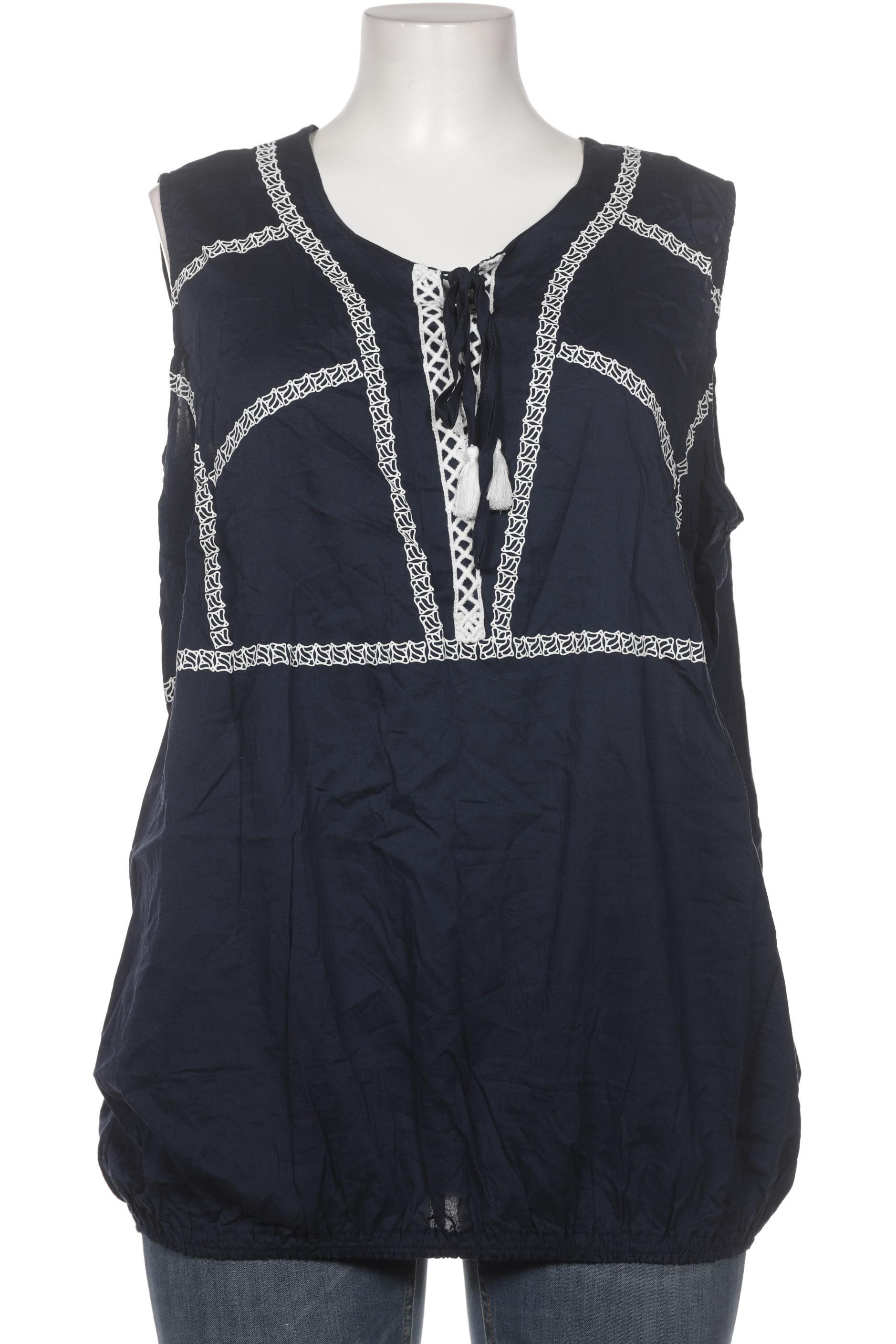 

Ulla Popken Damen Bluse, marineblau, Gr. 48