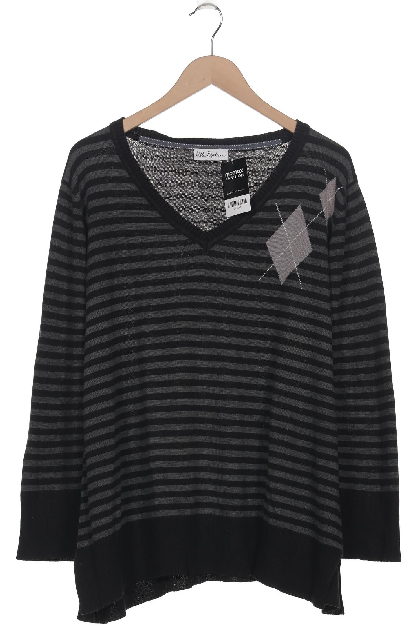 

Ulla Popken Damen Pullover, schwarz, Gr. 48