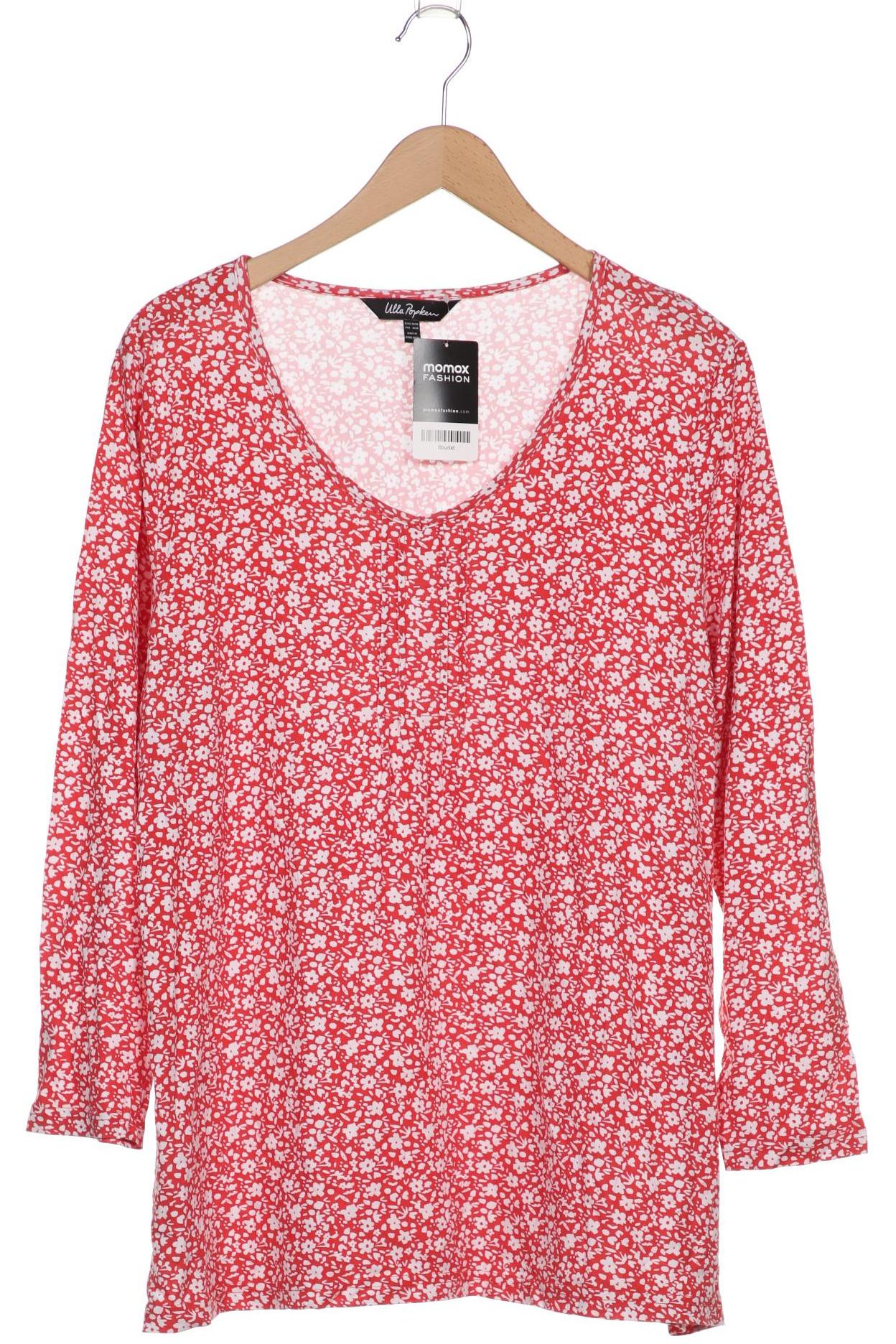 

Ulla Popken Damen Langarmshirt, rot