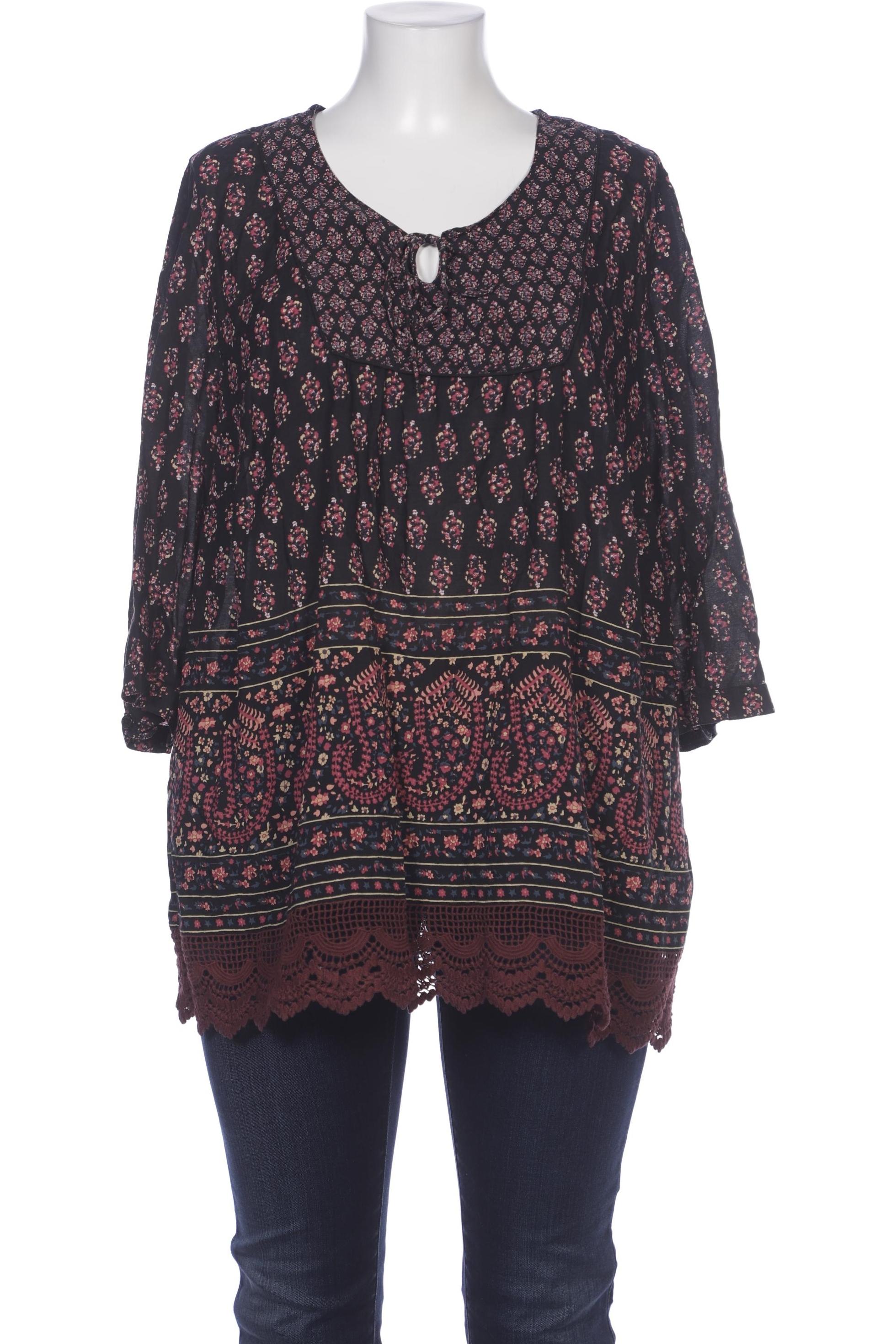

Ulla Popken Damen Bluse, bordeaux, Gr. 46