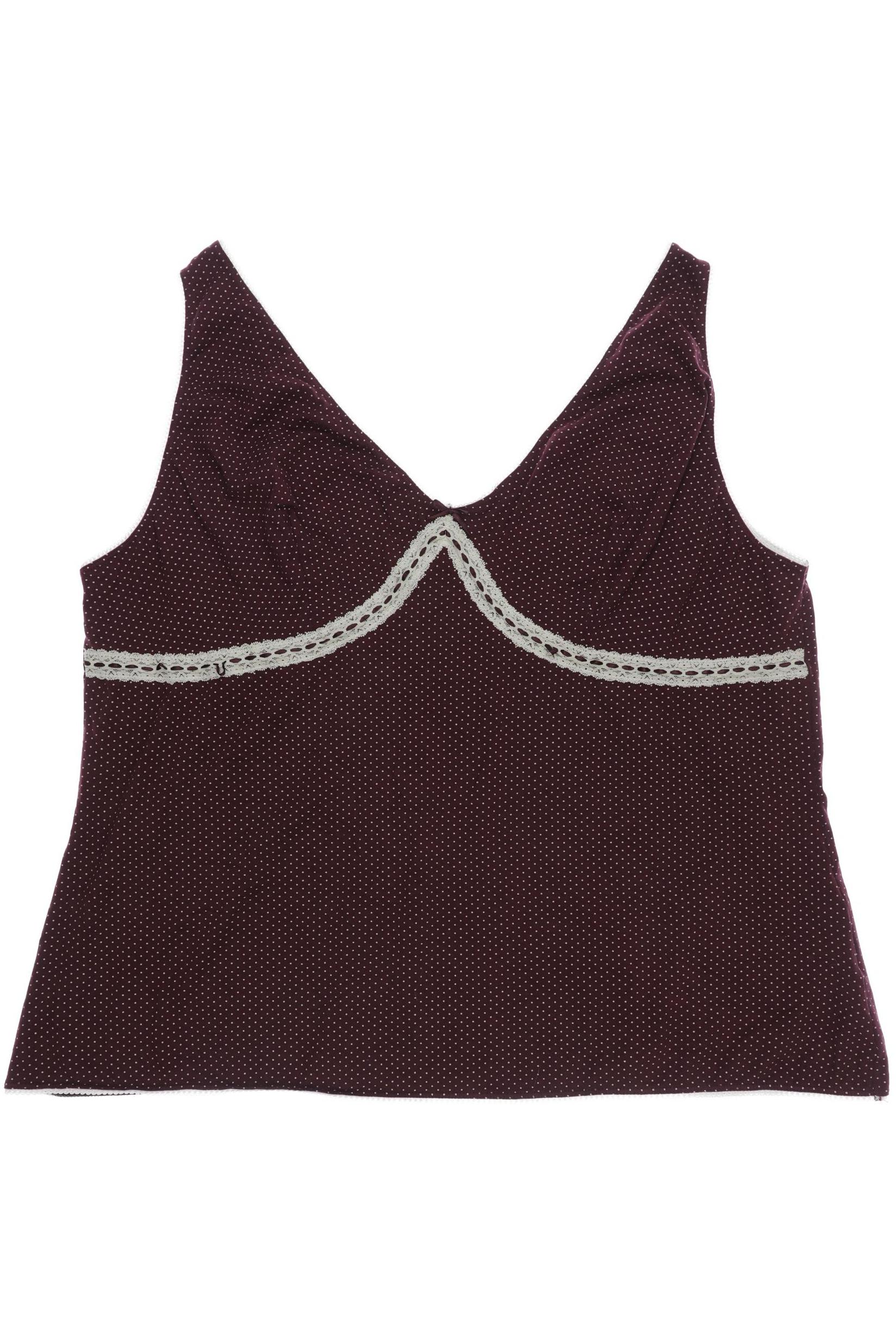

Ulla Popken Damen Top, bordeaux, Gr. 58
