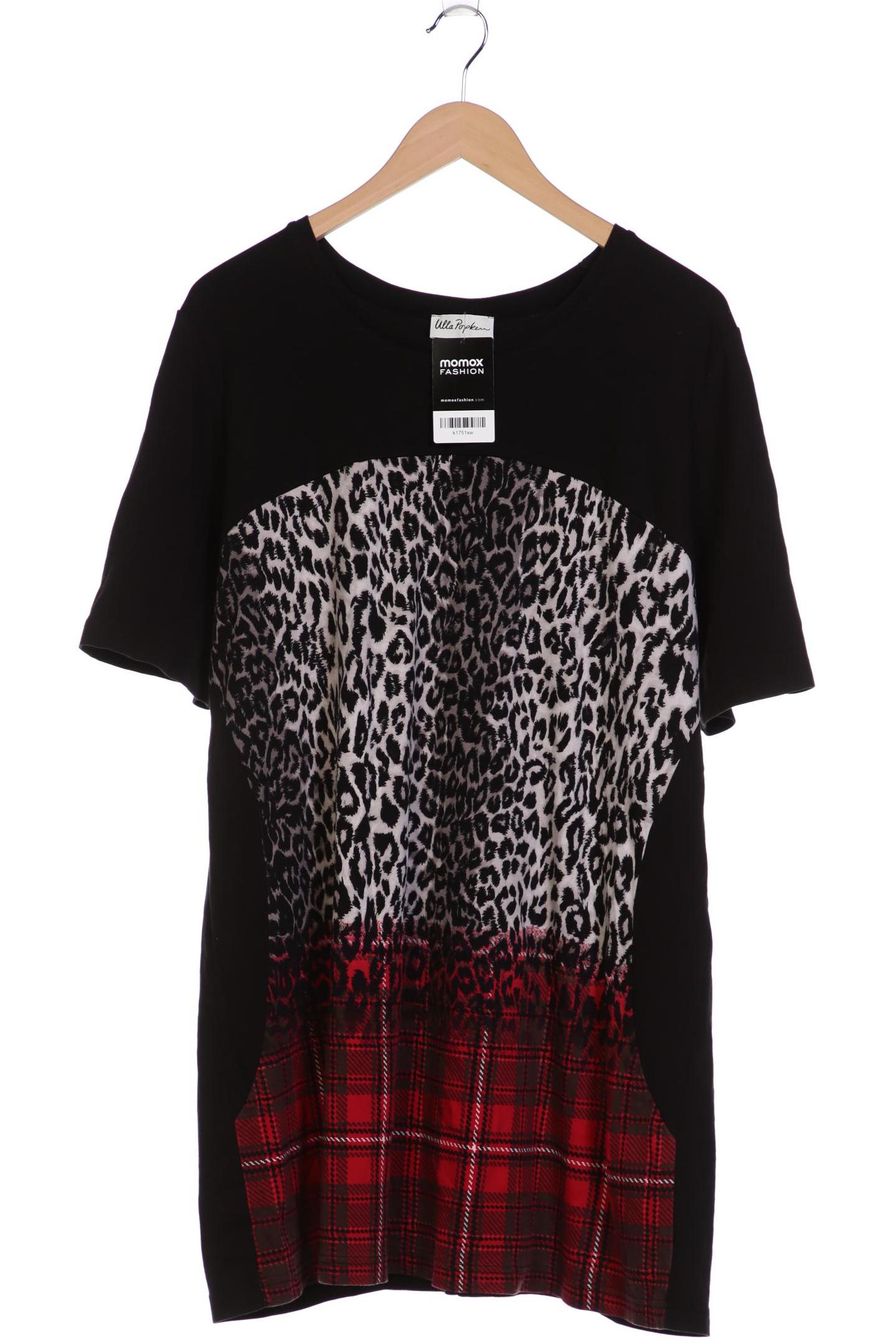 

Ulla Popken Damen T-Shirt, schwarz, Gr. 46