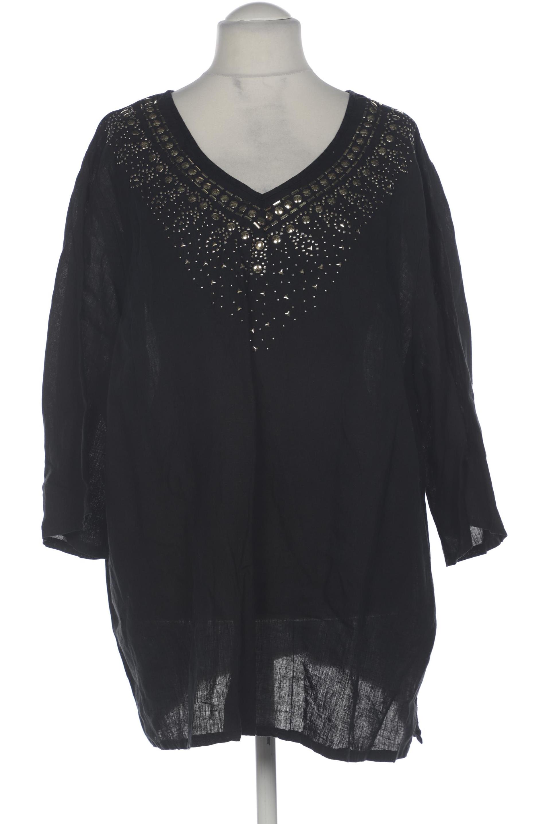 

Ulla Popken Damen Bluse, schwarz, Gr. 54