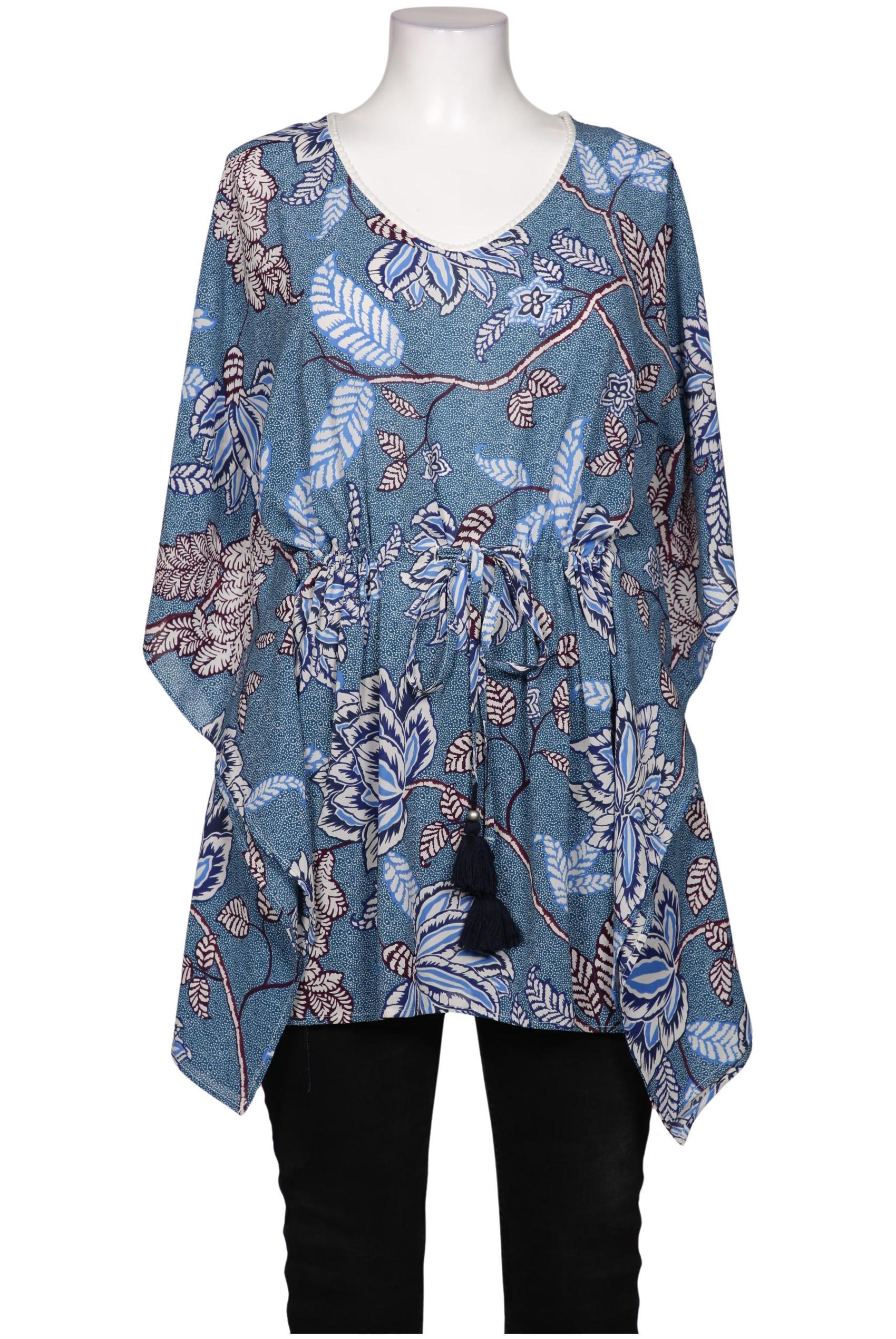 

Ulla Popken Damen Bluse, blau, Gr. 42