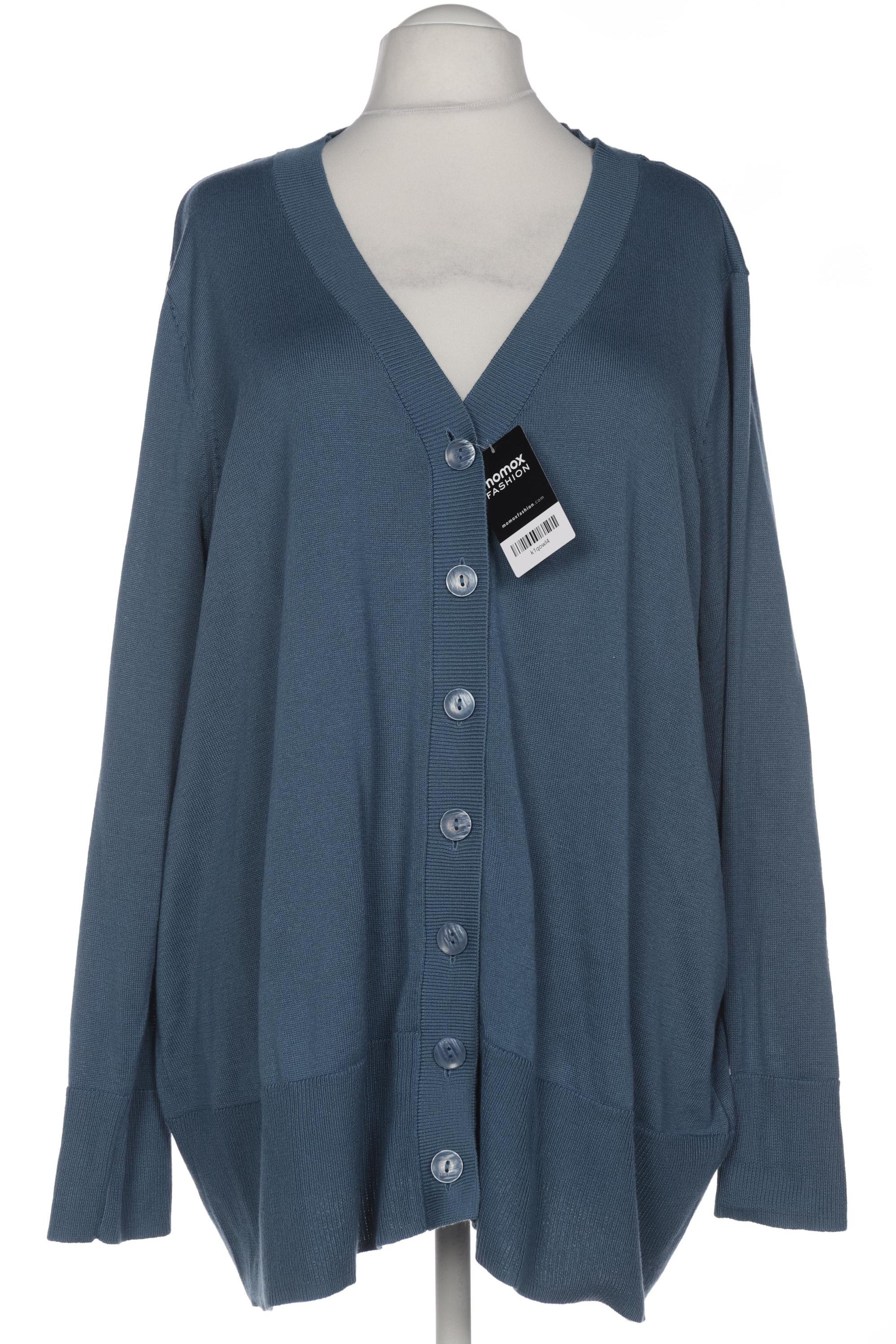 

Ulla Popken Damen Strickjacke, blau