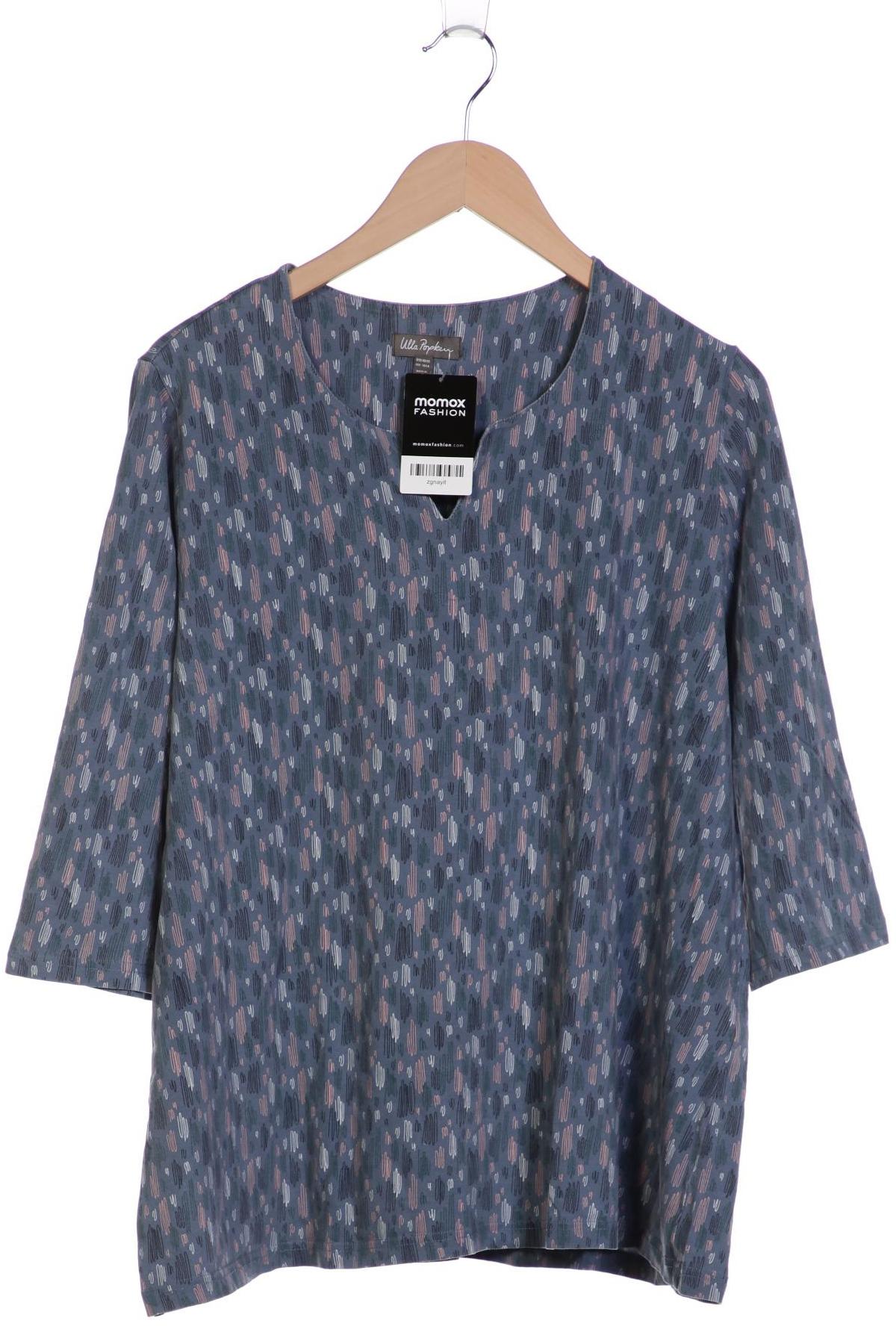 

Ulla Popken Damen Langarmshirt, blau, Gr. 46