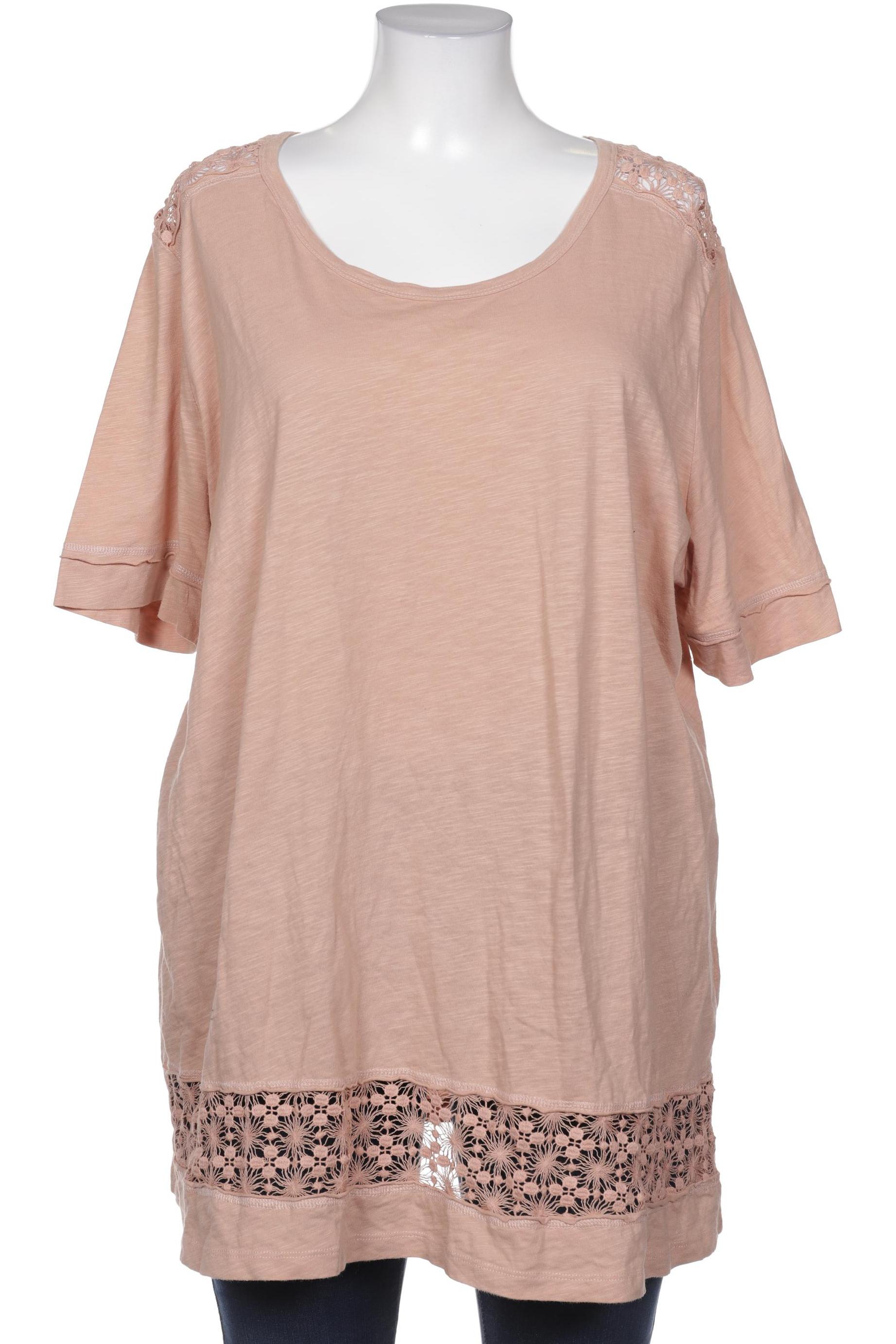 

Ulla Popken Damen T-Shirt, beige, Gr. 50