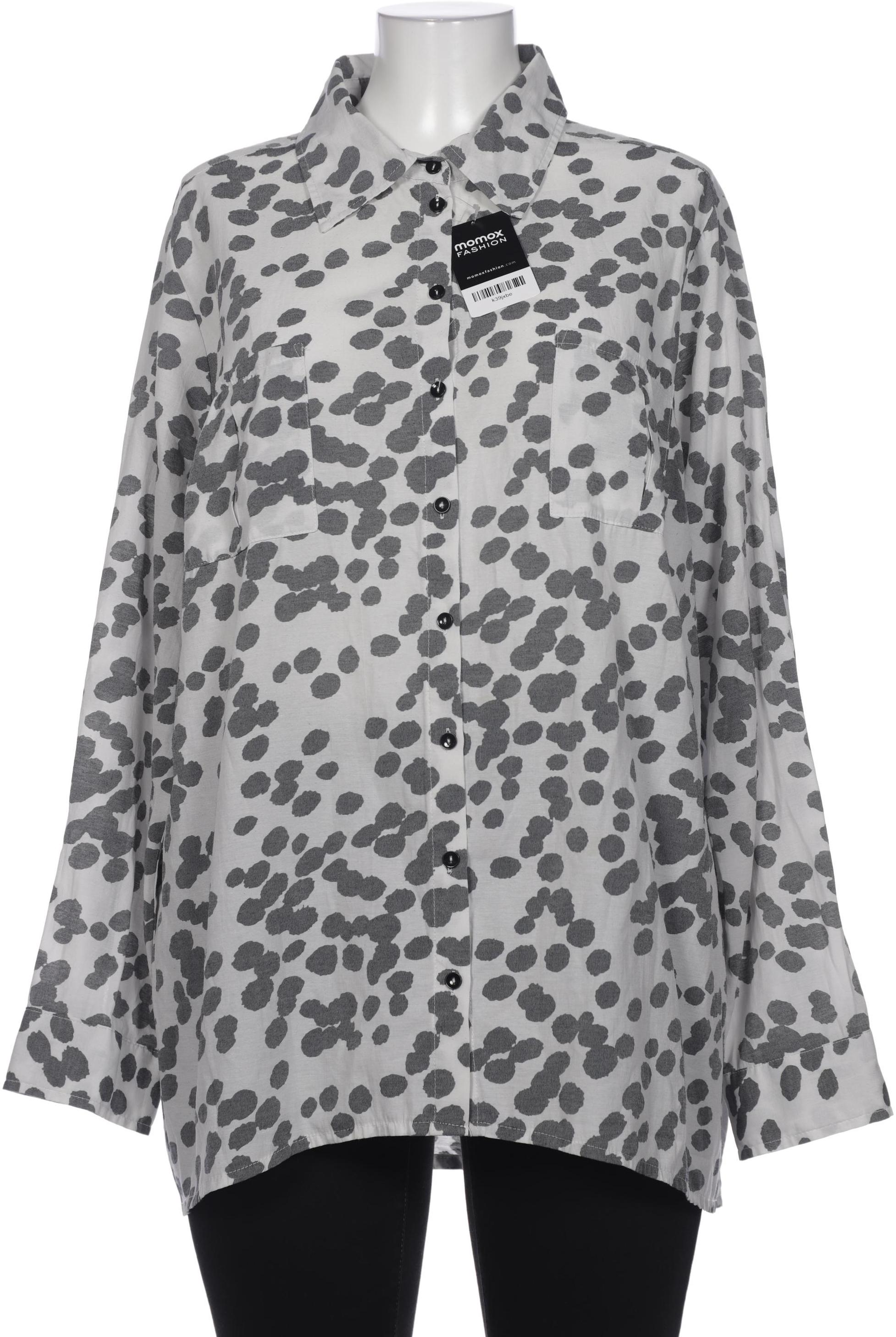 

Ulla Popken Damen Bluse, grau, Gr. 50