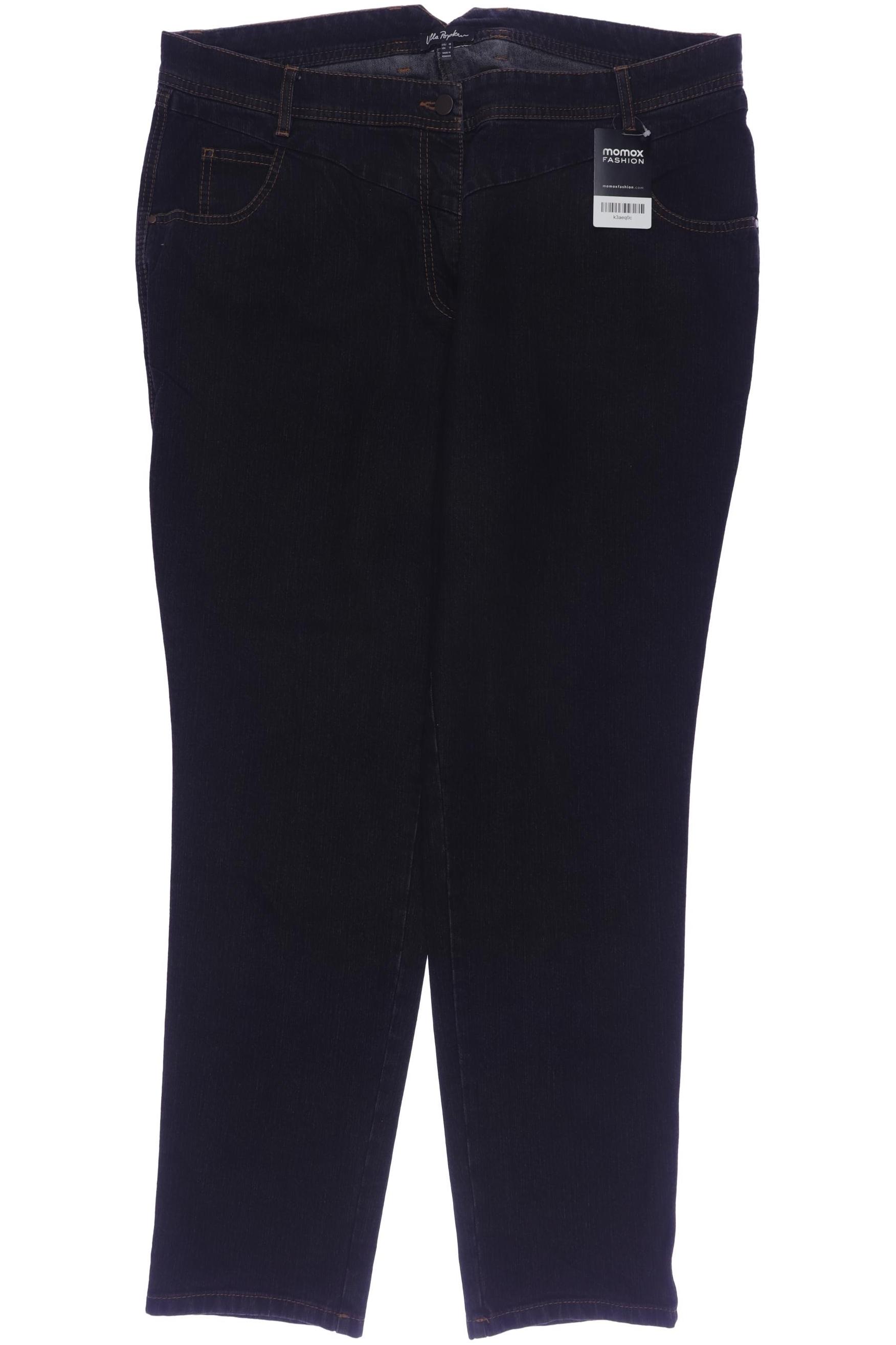 

Ulla Popken Damen Jeans, schwarz, Gr. 48