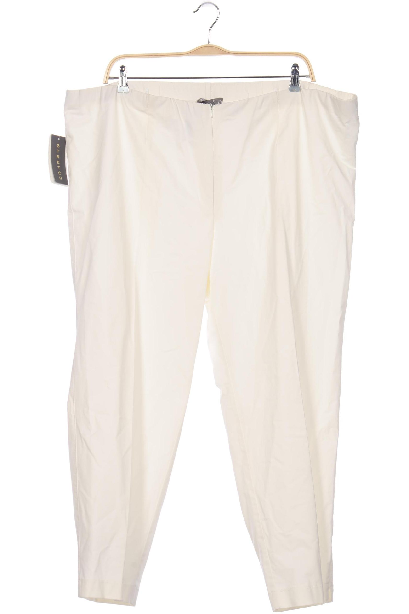 

Ulla Popken Damen Stoffhose, cremeweiß, Gr. 56