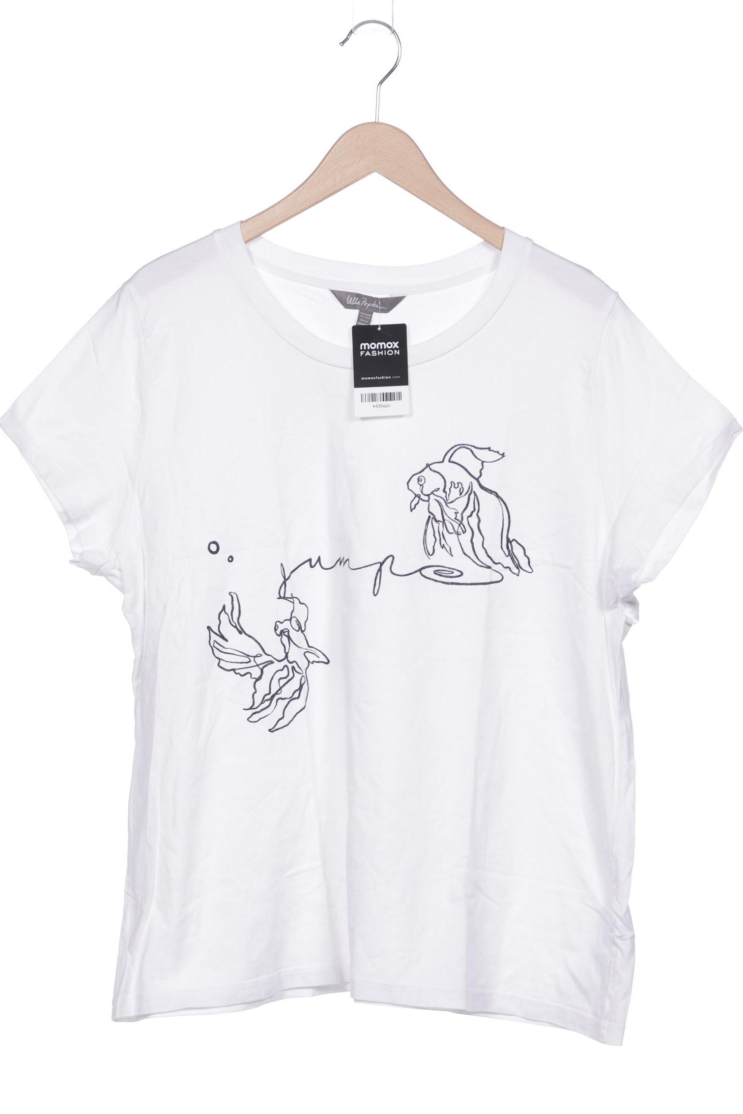

Ulla Popken Damen T-Shirt, weiß, Gr. 50