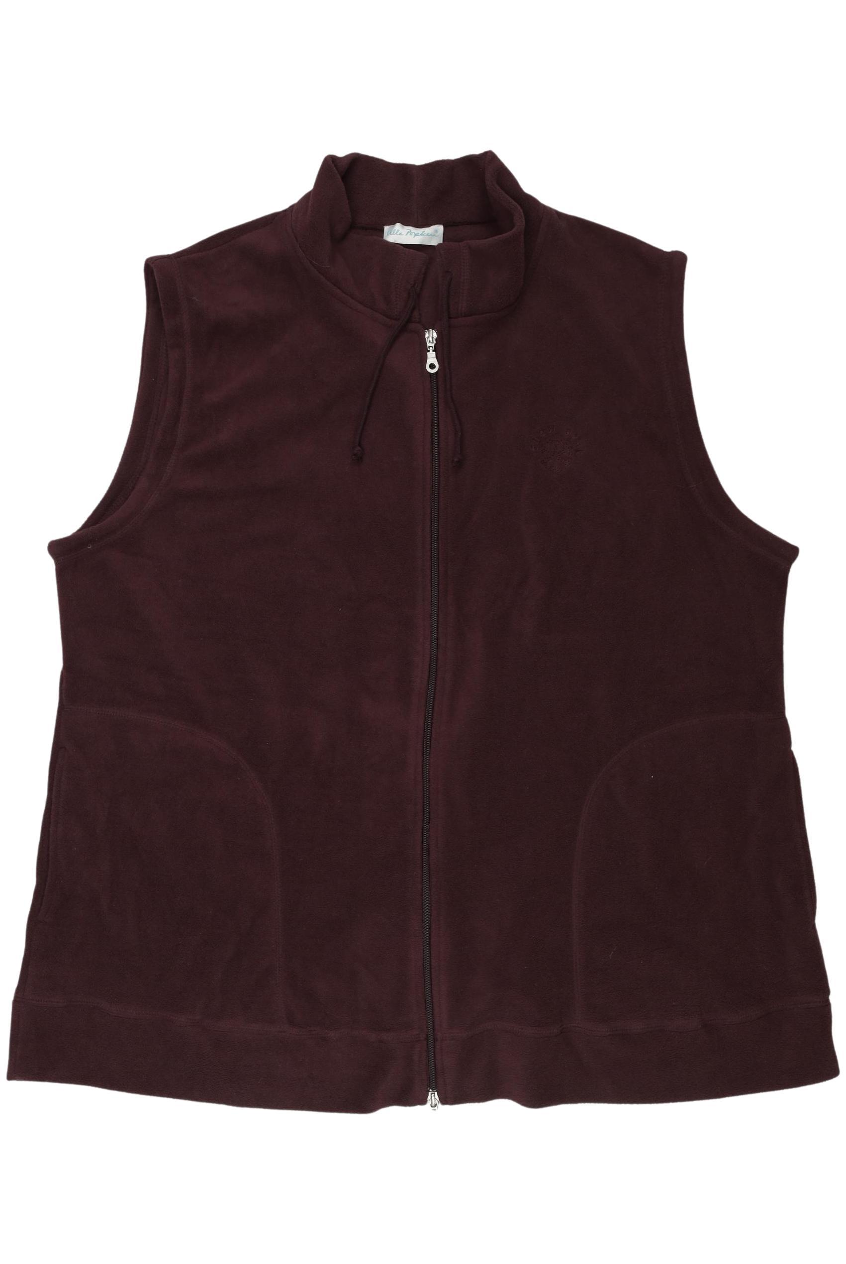 

Ulla Popken Damen Weste, bordeaux, Gr. 50