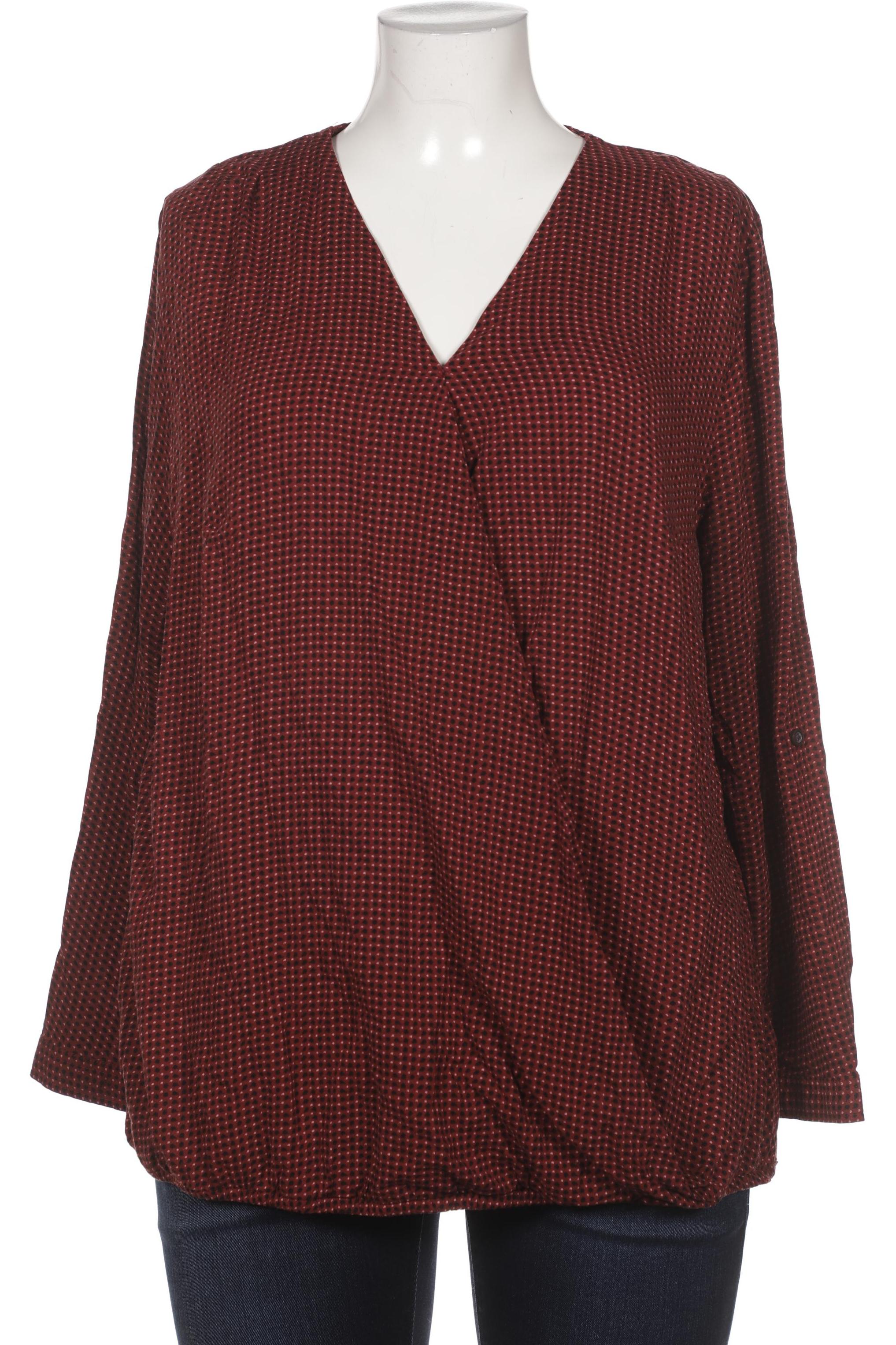

Ulla Popken Damen Bluse, bordeaux, Gr. 46