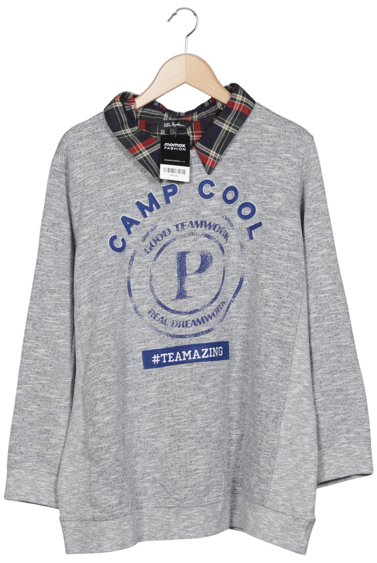 

Ulla Popken Damen Sweatshirt, grau, Gr. 46