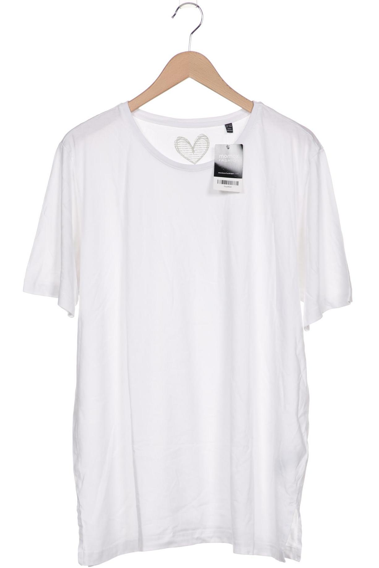 

Ulla Popken Damen T-Shirt, weiß, Gr. 46