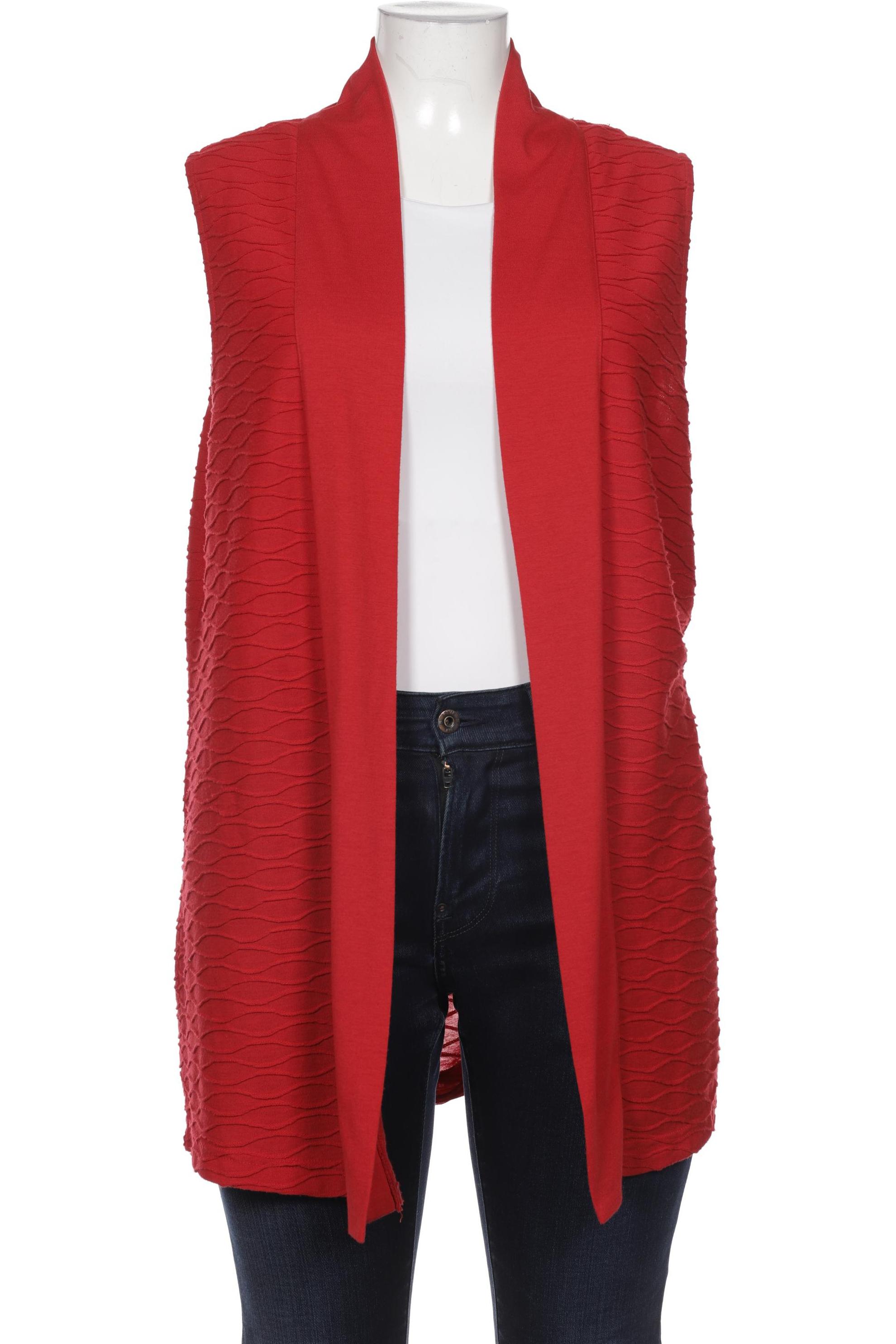 

Ulla Popken Damen Strickjacke, rot, Gr. 46