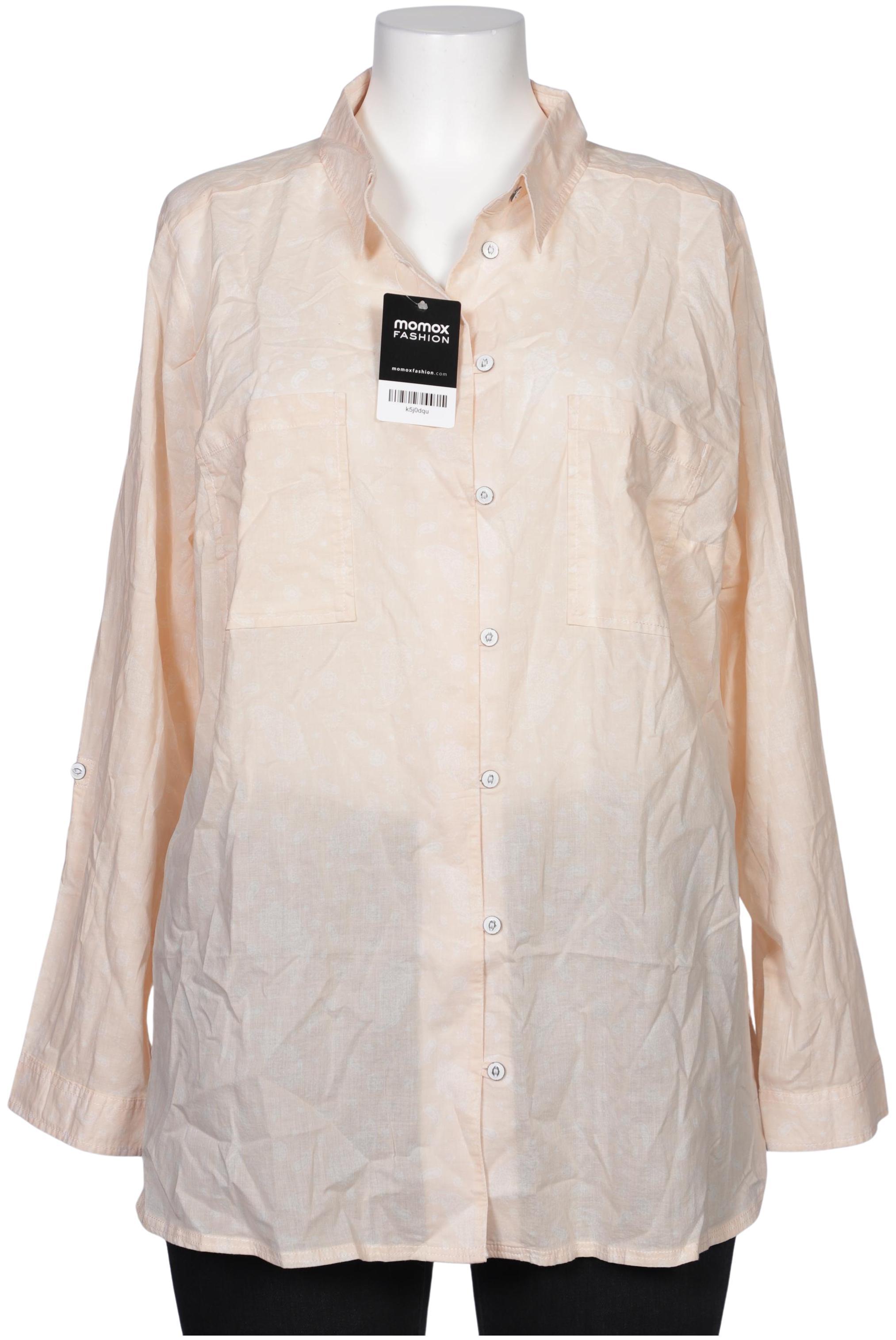 

Ulla Popken Damen Bluse, beige, Gr. 46