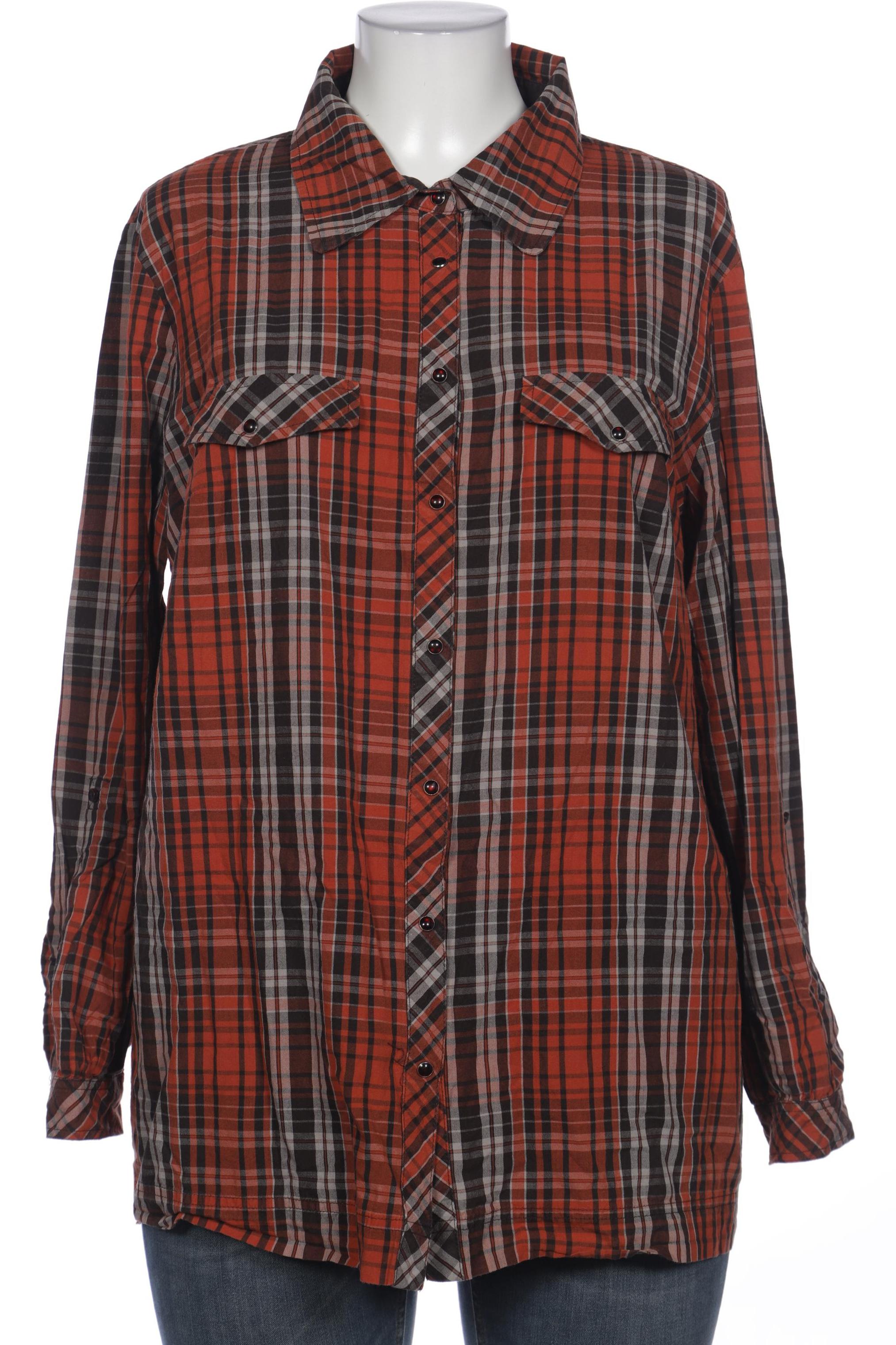 

Ulla Popken Damen Bluse, orange, Gr. 46