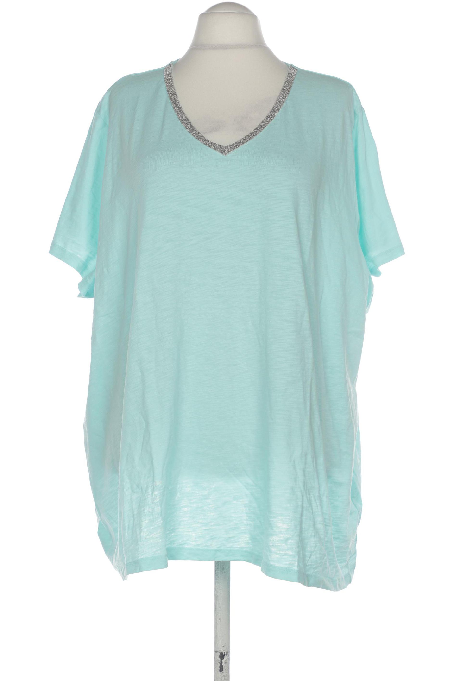 

Ulla Popken Damen T-Shirt, hellblau, Gr. 58
