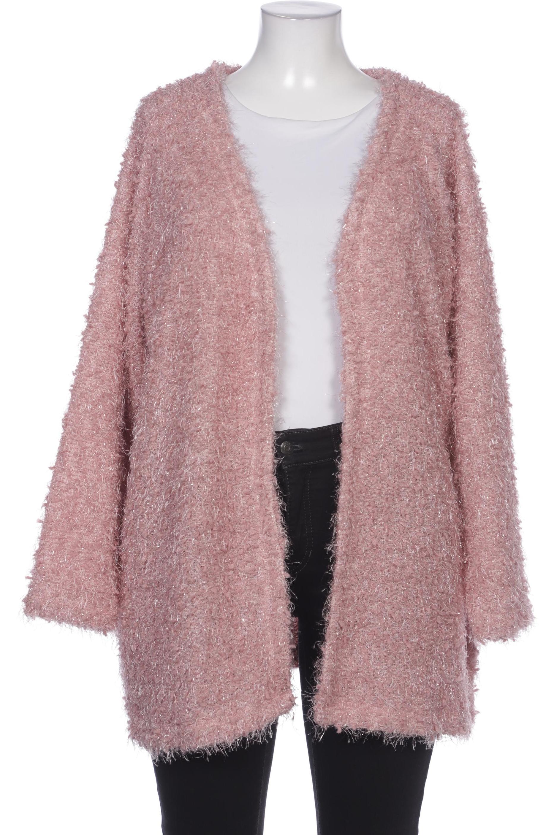 

Ulla Popken Damen Strickjacke, pink, Gr. 50