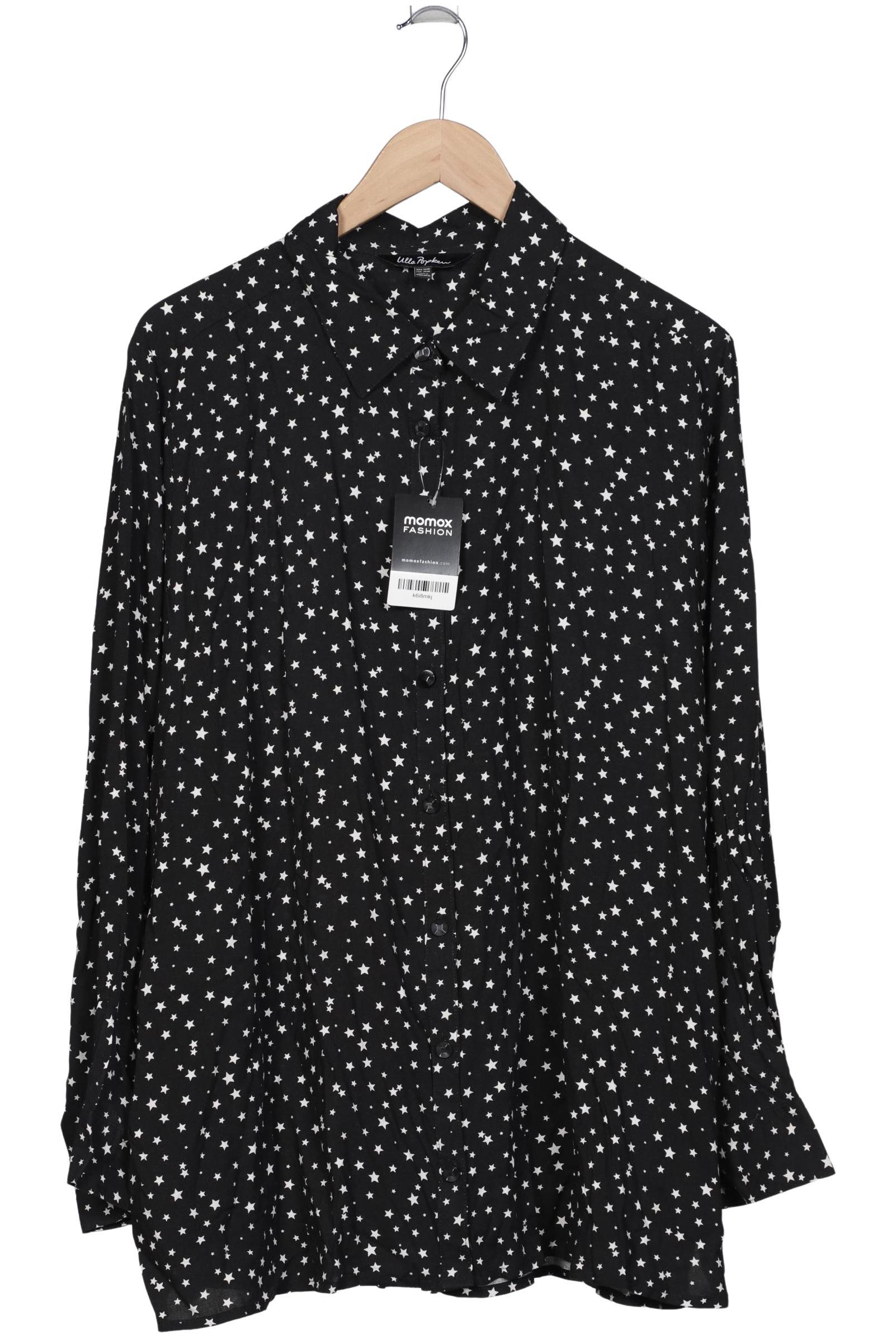 

Ulla Popken Damen Bluse, schwarz, Gr. 54