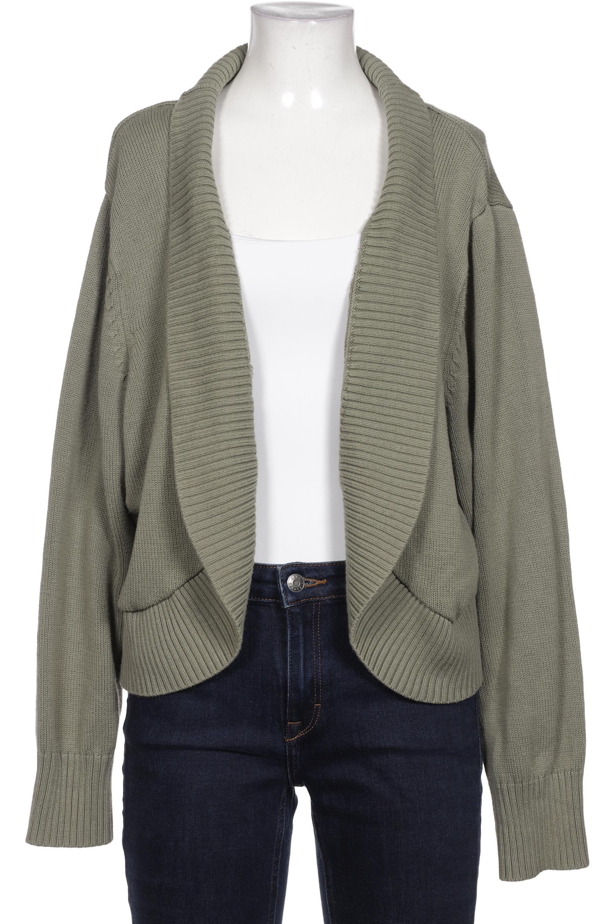 

Ulla Popken Damen Strickjacke, grün, Gr. uni