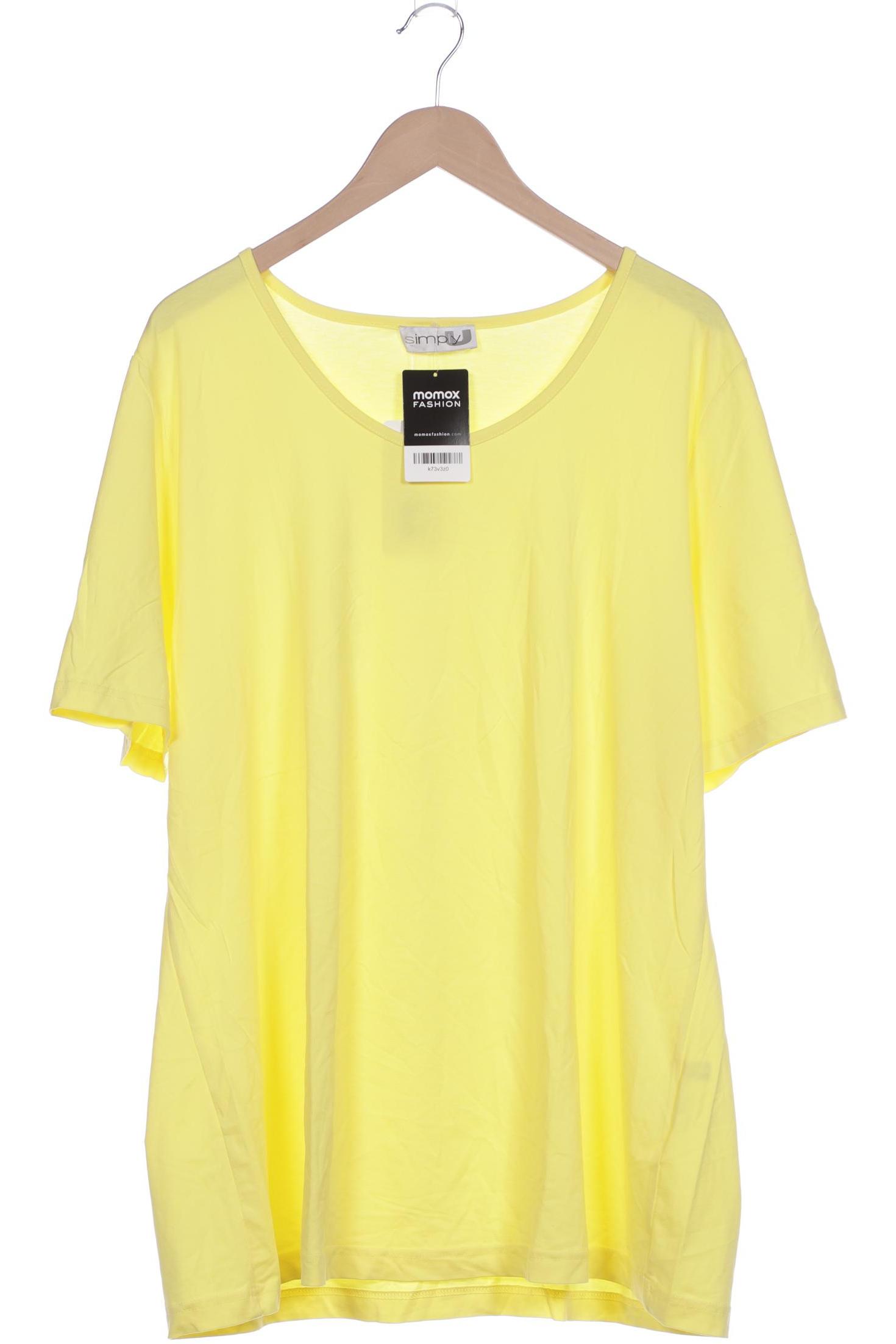 

Ulla Popken Damen T-Shirt, gelb, Gr. 50