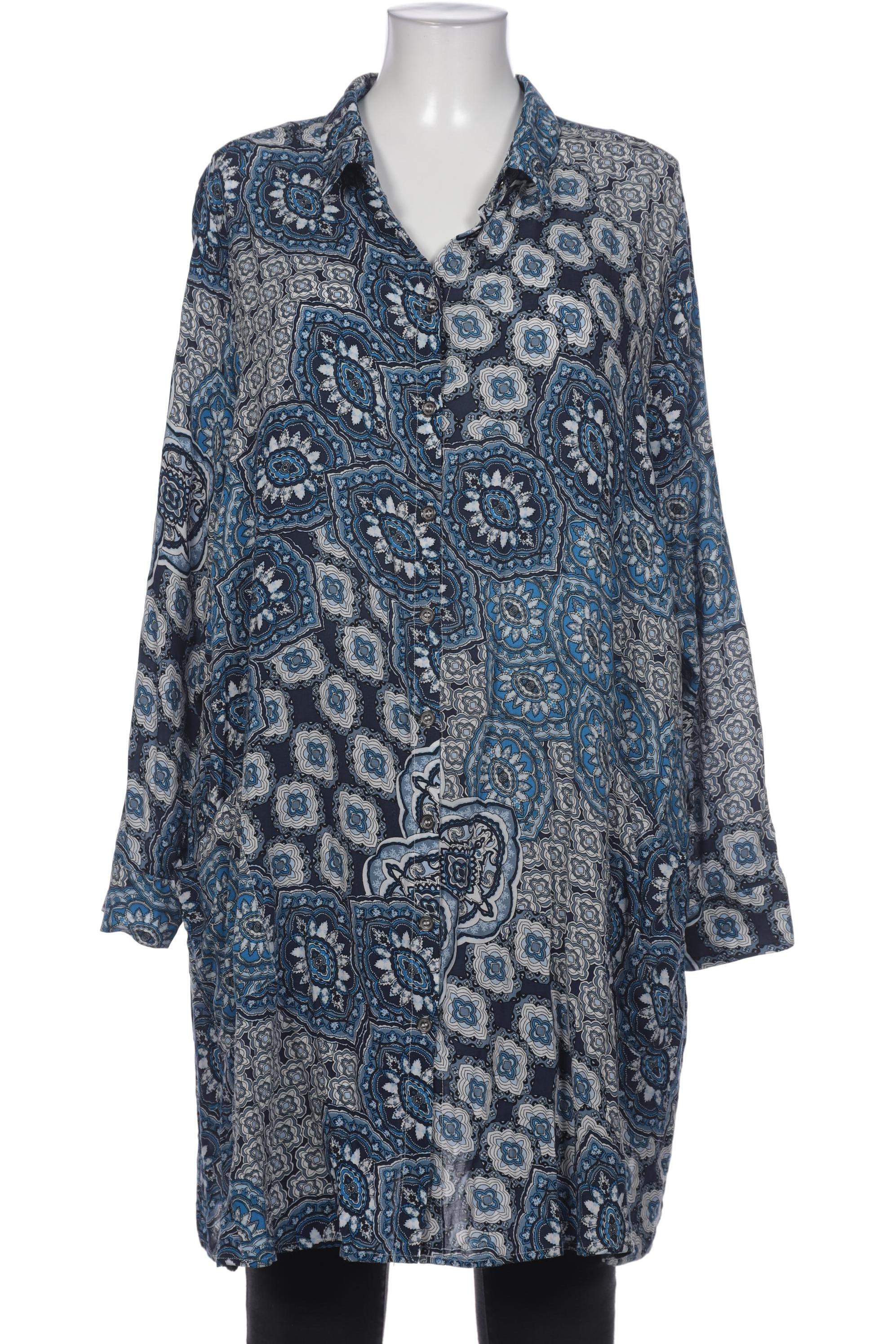 

Ulla Popken Damen Bluse, blau, Gr. 50
